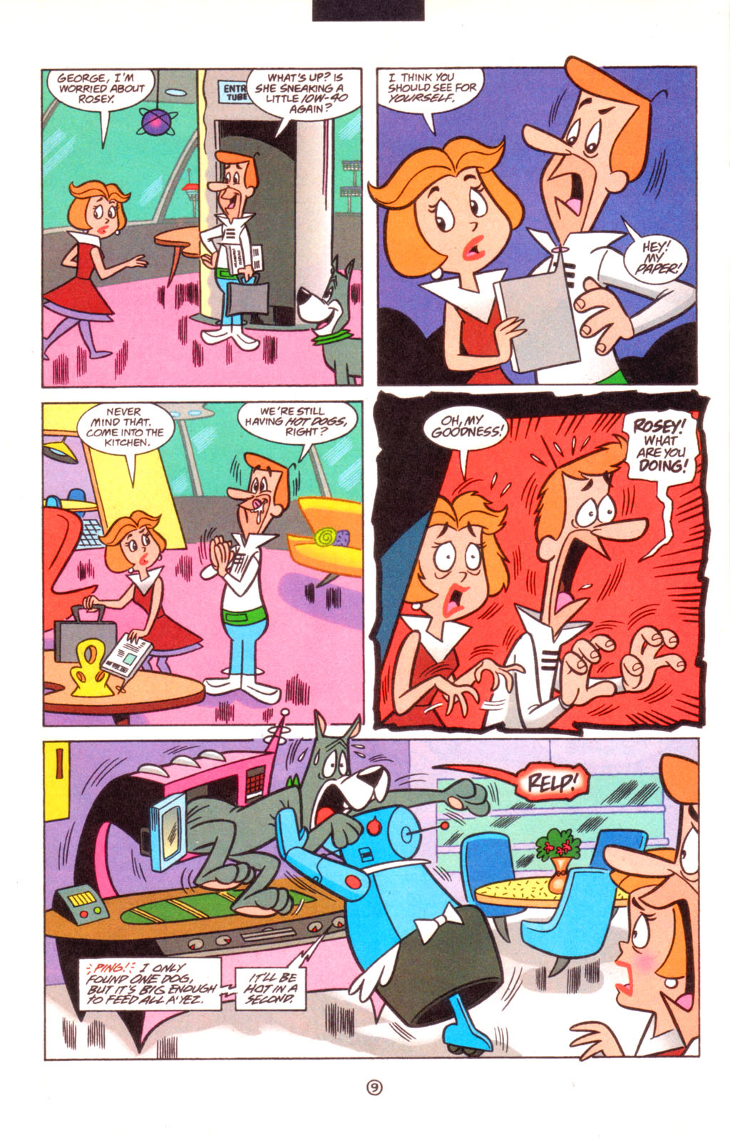 Read online The Flintstones and the Jetsons comic -  Issue #9 - 10