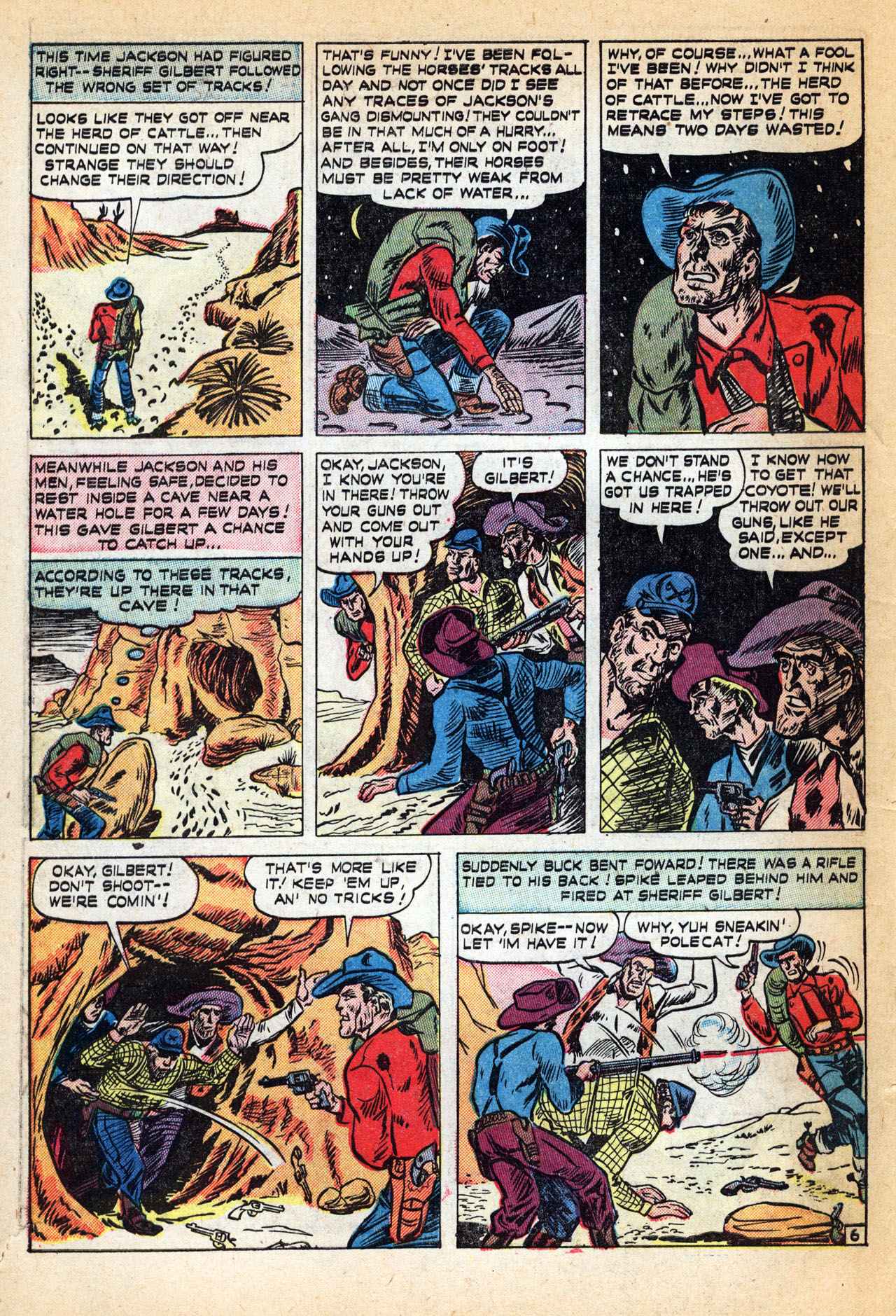 Read online Western Outlaws and Sheriffs comic -  Issue #60 - 46
