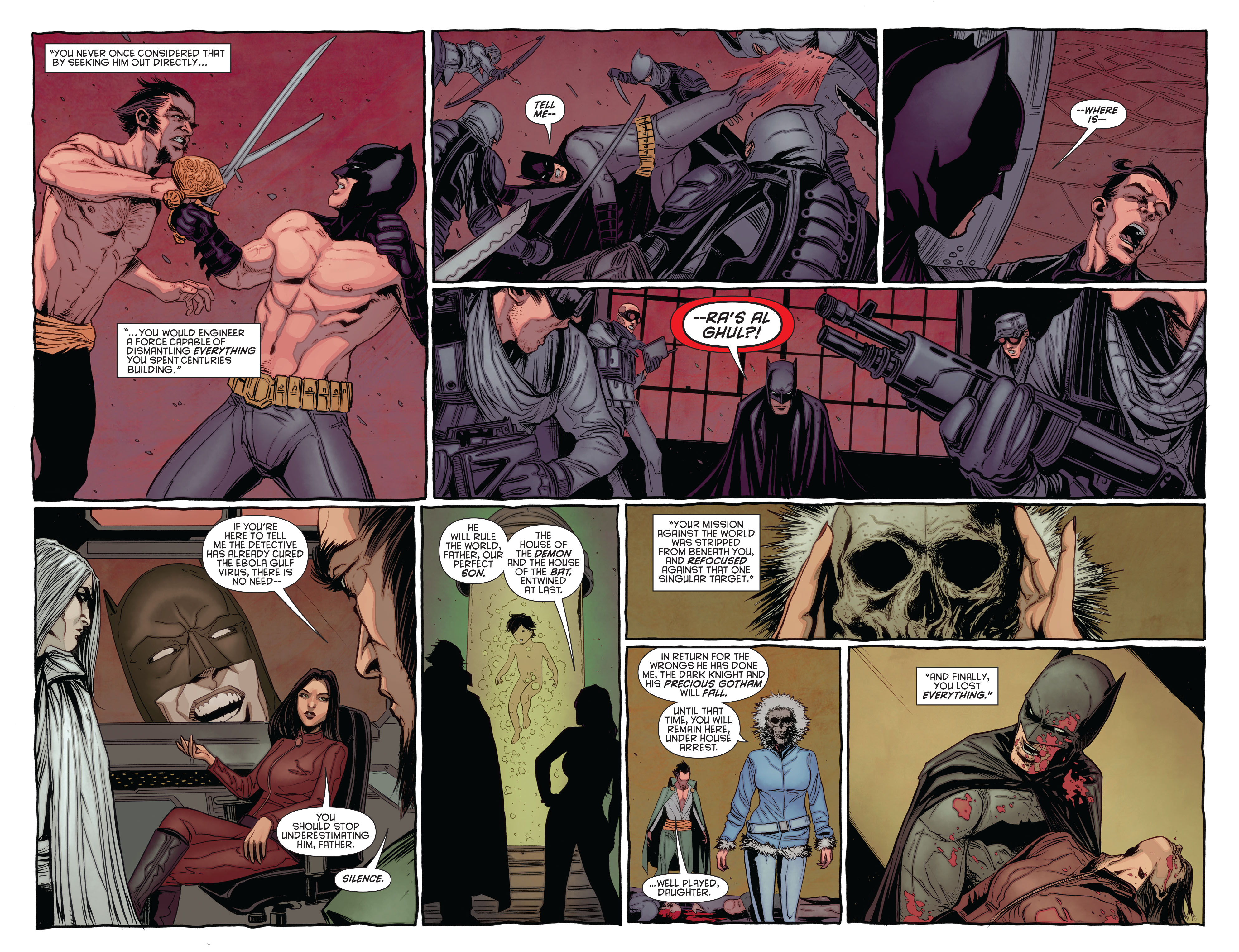 Read online Batman Arkham: Ra's Al Ghul comic -  Issue # TPB (Part 3) - 22