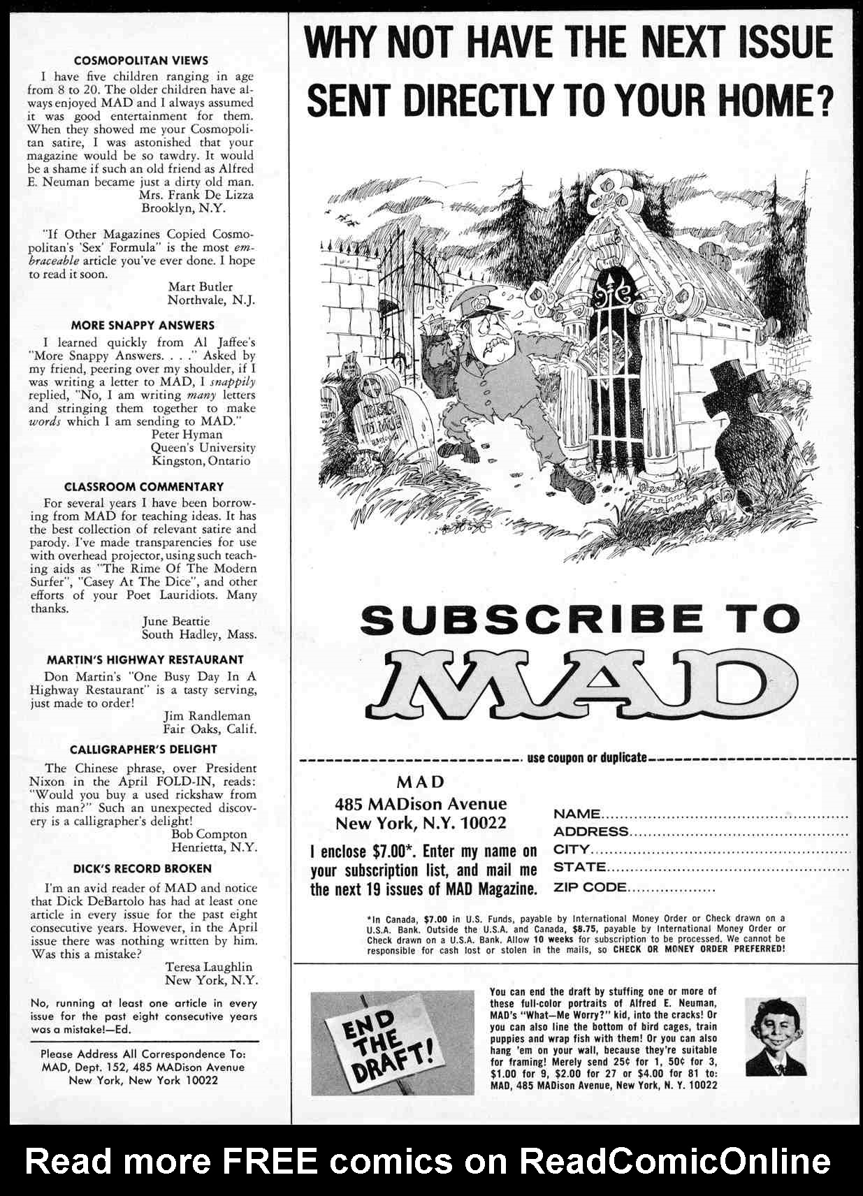 Read online MAD comic -  Issue #152 - 5