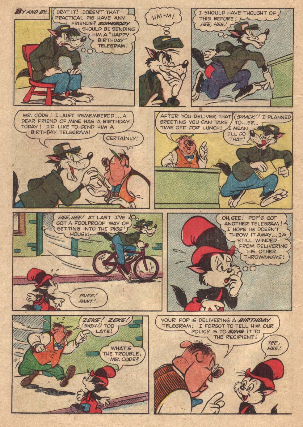 Read online Walt Disney's Comics and Stories comic -  Issue #190 - 16