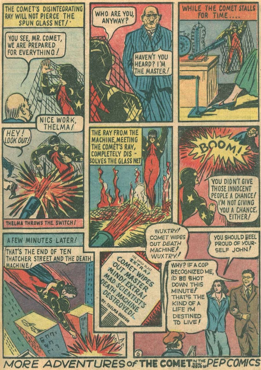 Read online Pep Comics comic -  Issue #8 - 21