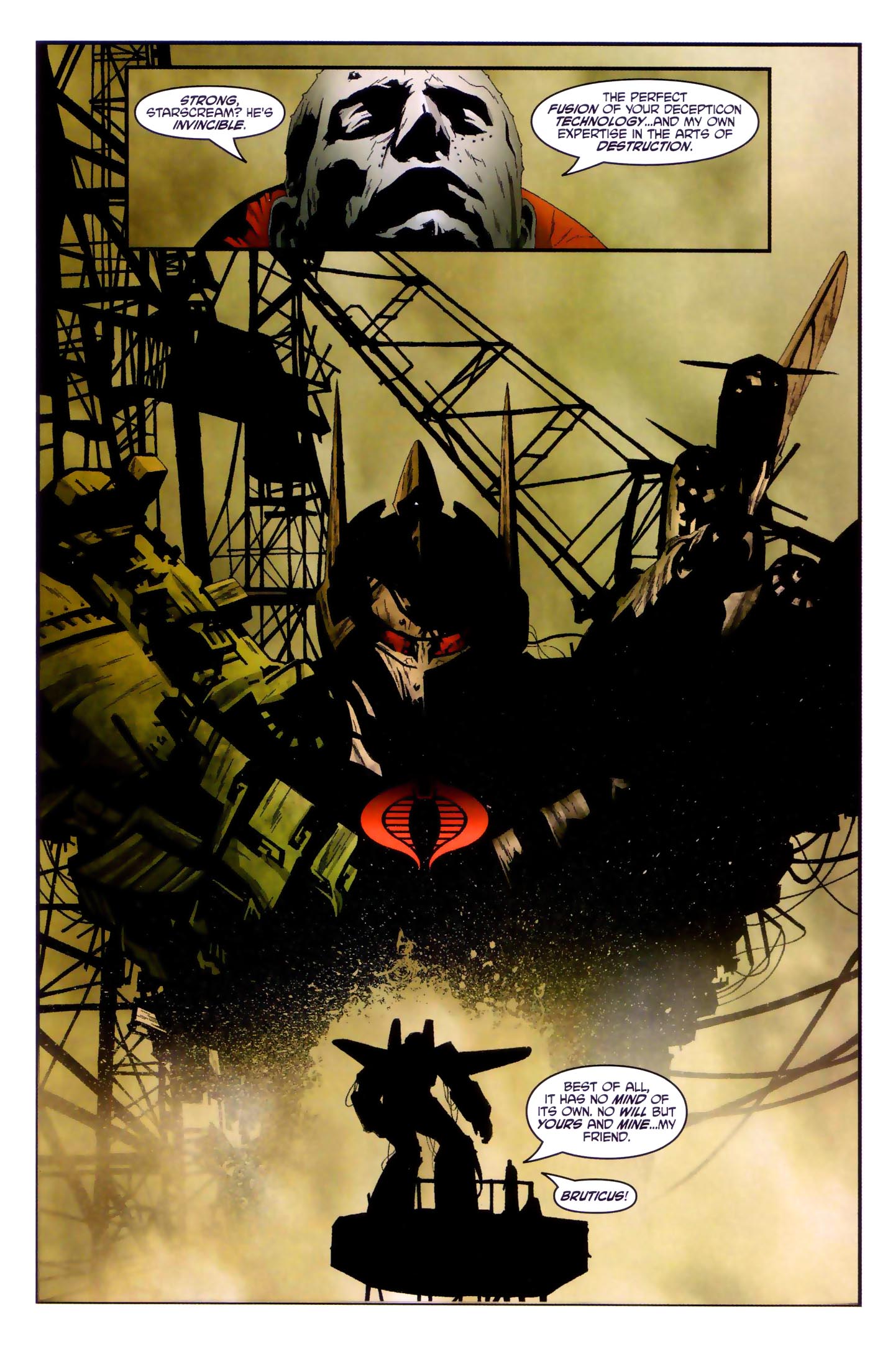 Read online Transformers/G.I. Joe comic -  Issue #4 - 19