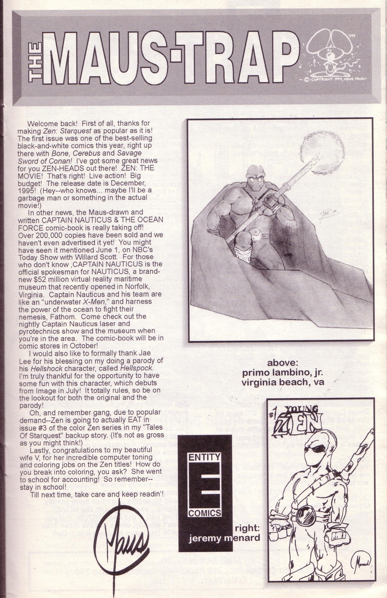 Read online Zen Intergalactic Ninja: Starquest comic -  Issue #2 - 27