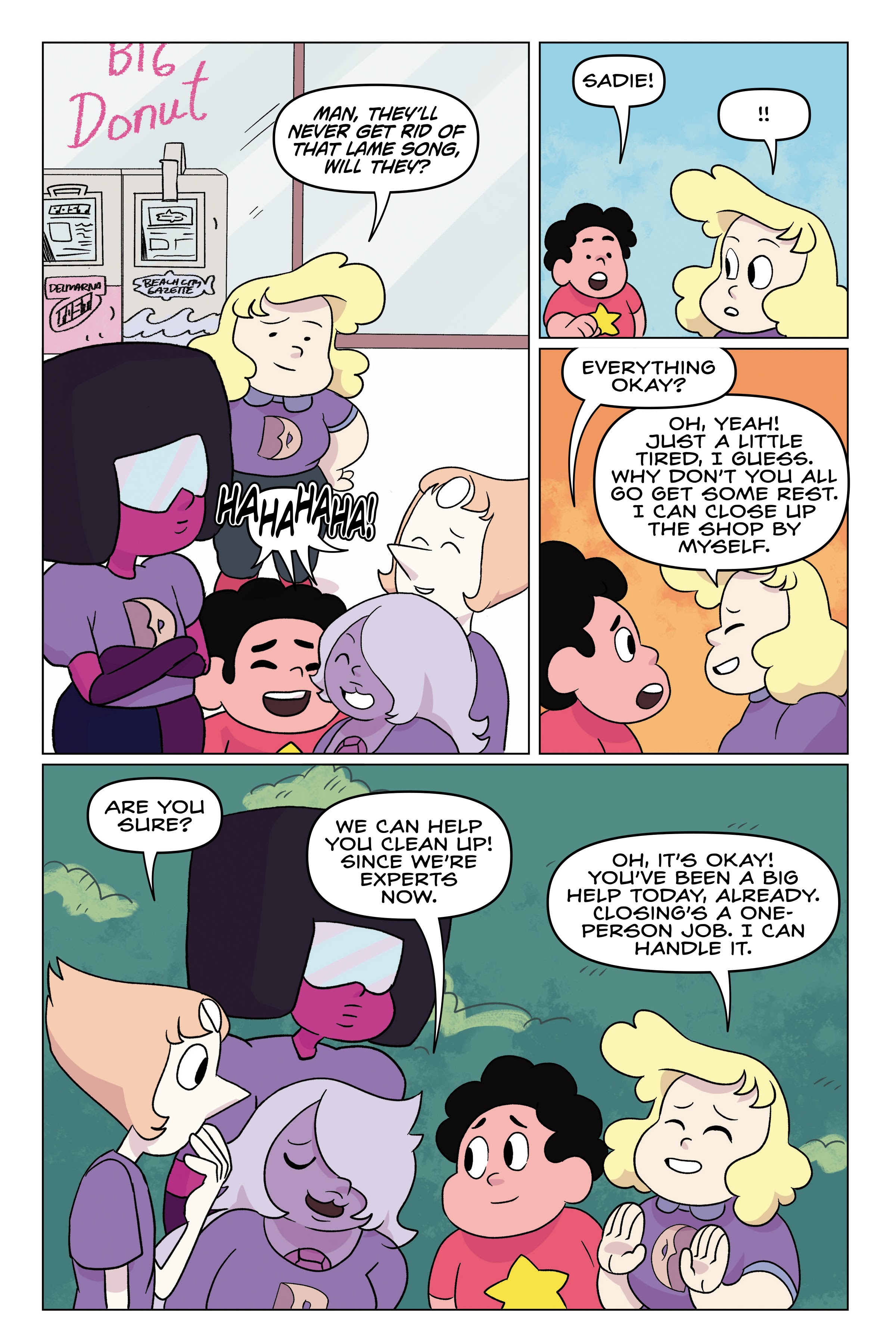 Read online Steven Universe: Ultimate Dough-Down comic -  Issue # TPB - 38