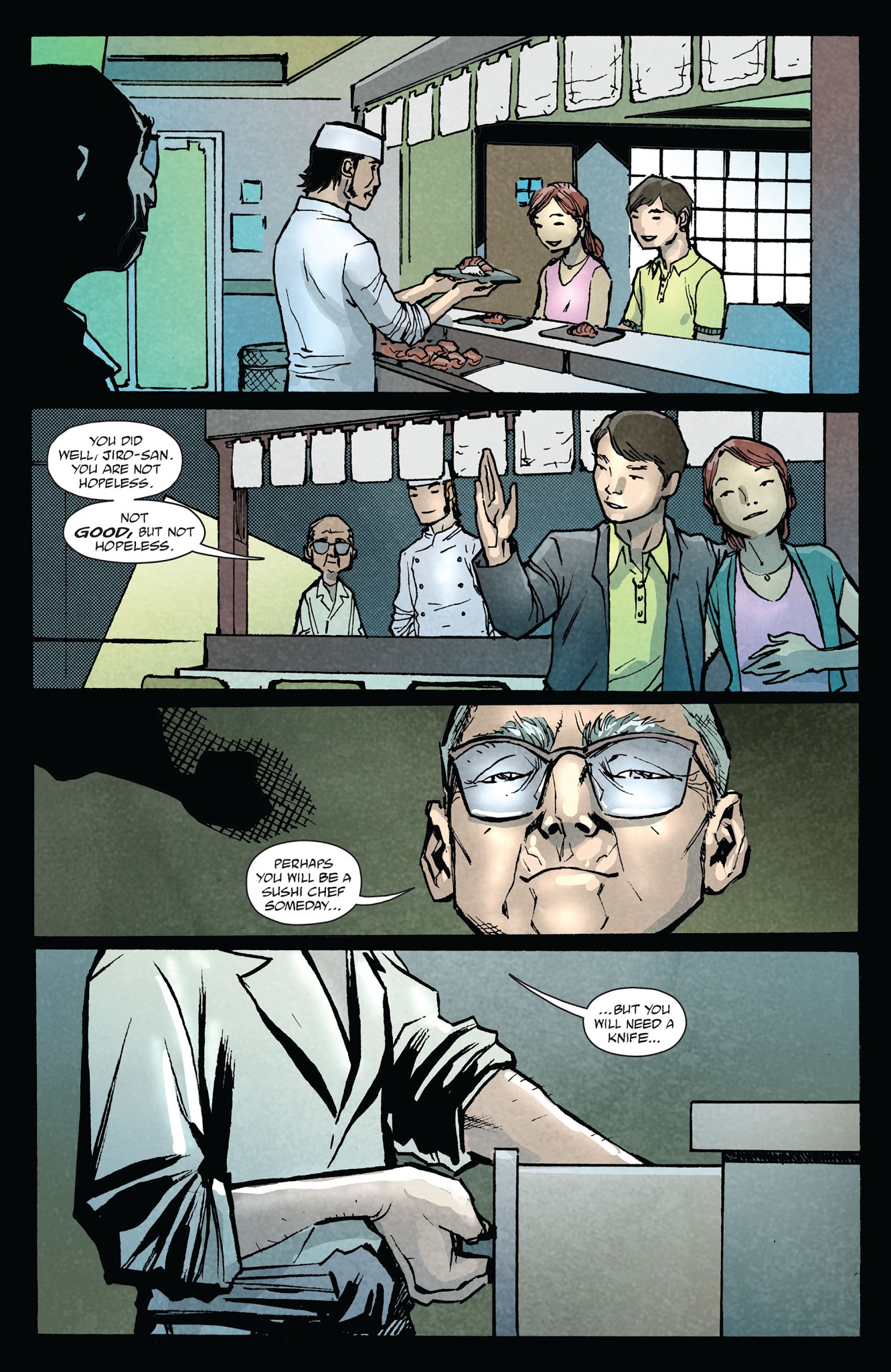 Read online Get Jiro!: Blood & Sushi comic -  Issue # TPB - 86