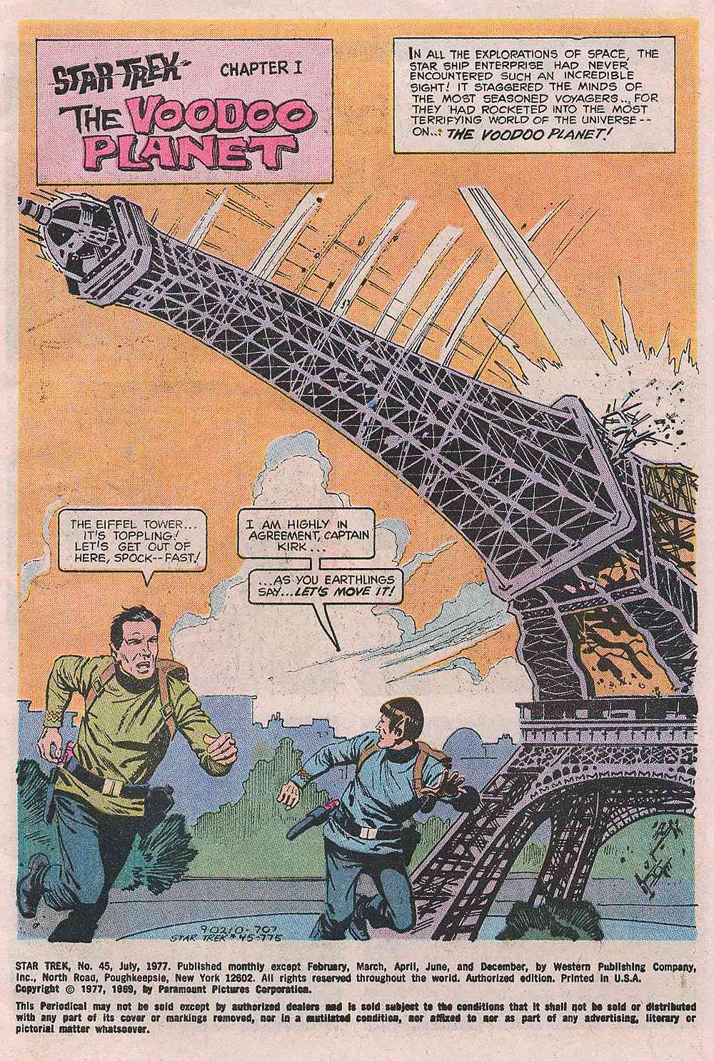 Read online Star Trek (1967) comic -  Issue #45 - 2