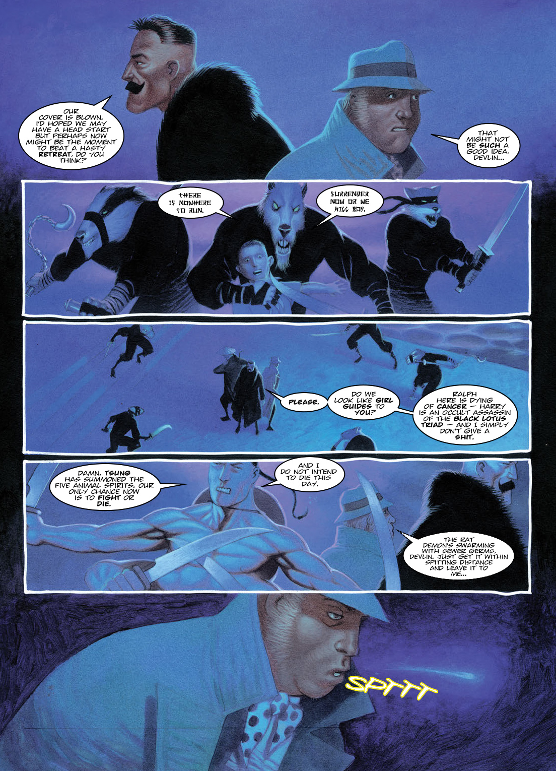 Read online Devlin Waugh comic -  Issue # TPB 2 - 137