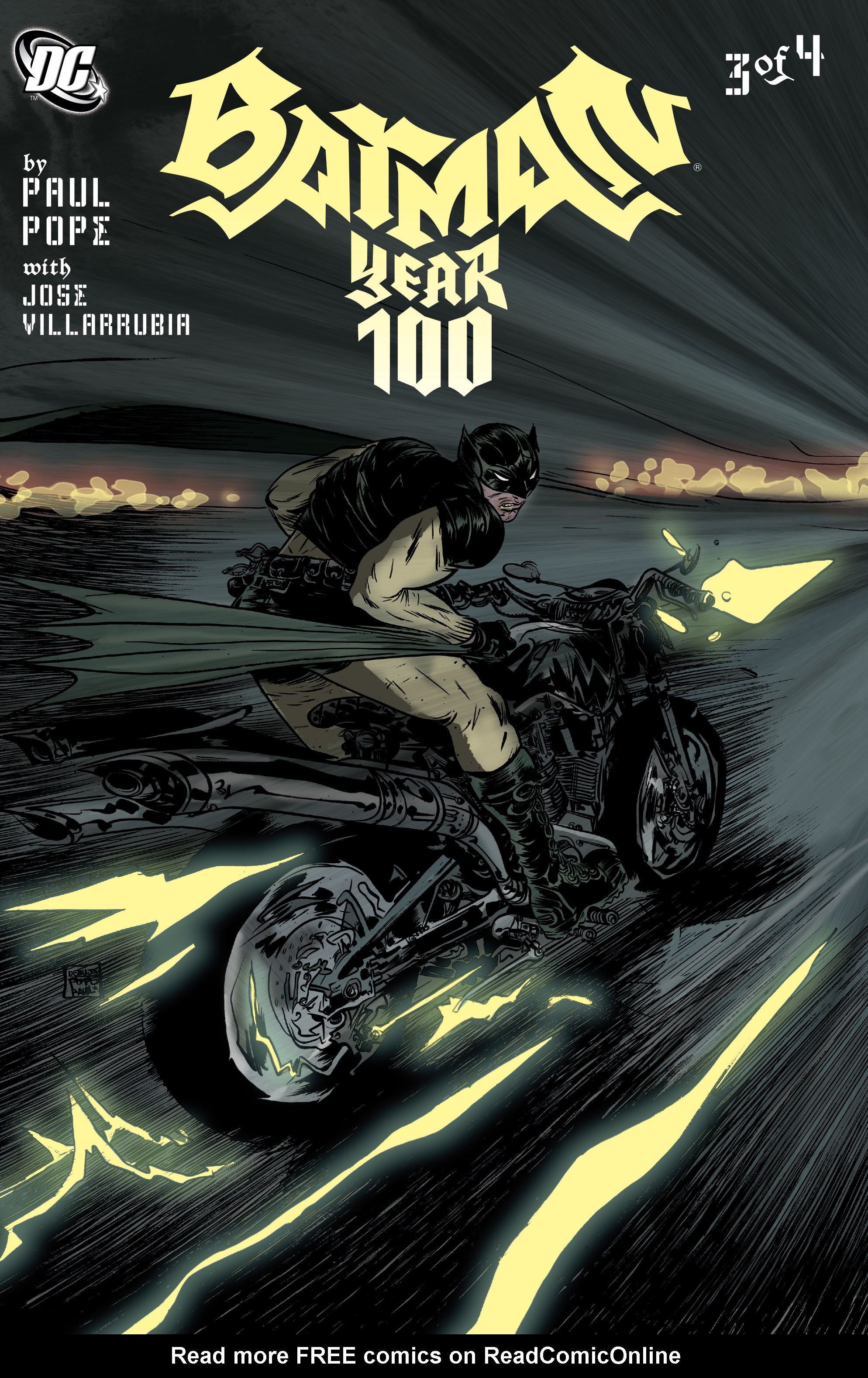 Read online Batman: Year 100 comic -  Issue #3 - 1