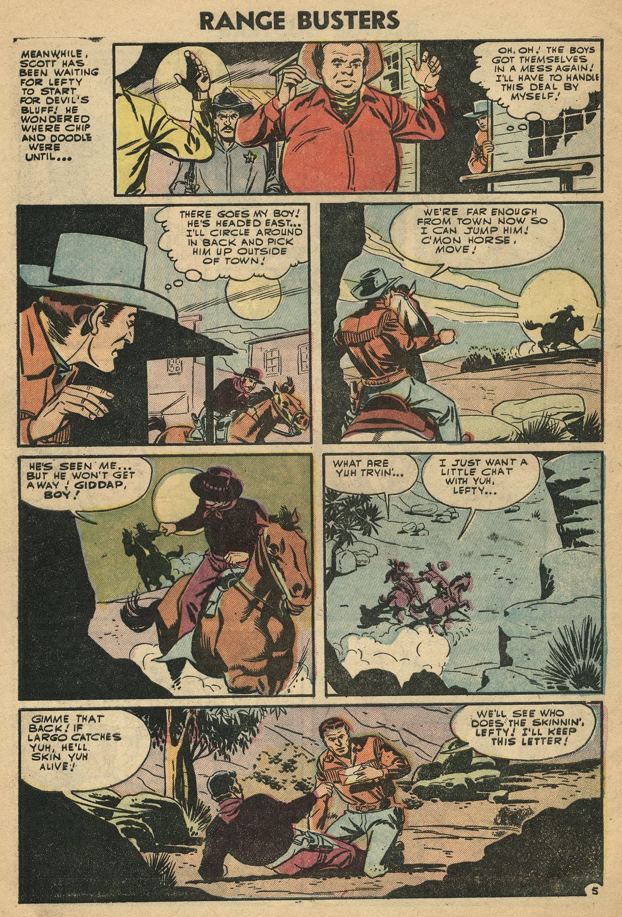 Read online Range Busters comic -  Issue #10 - 8