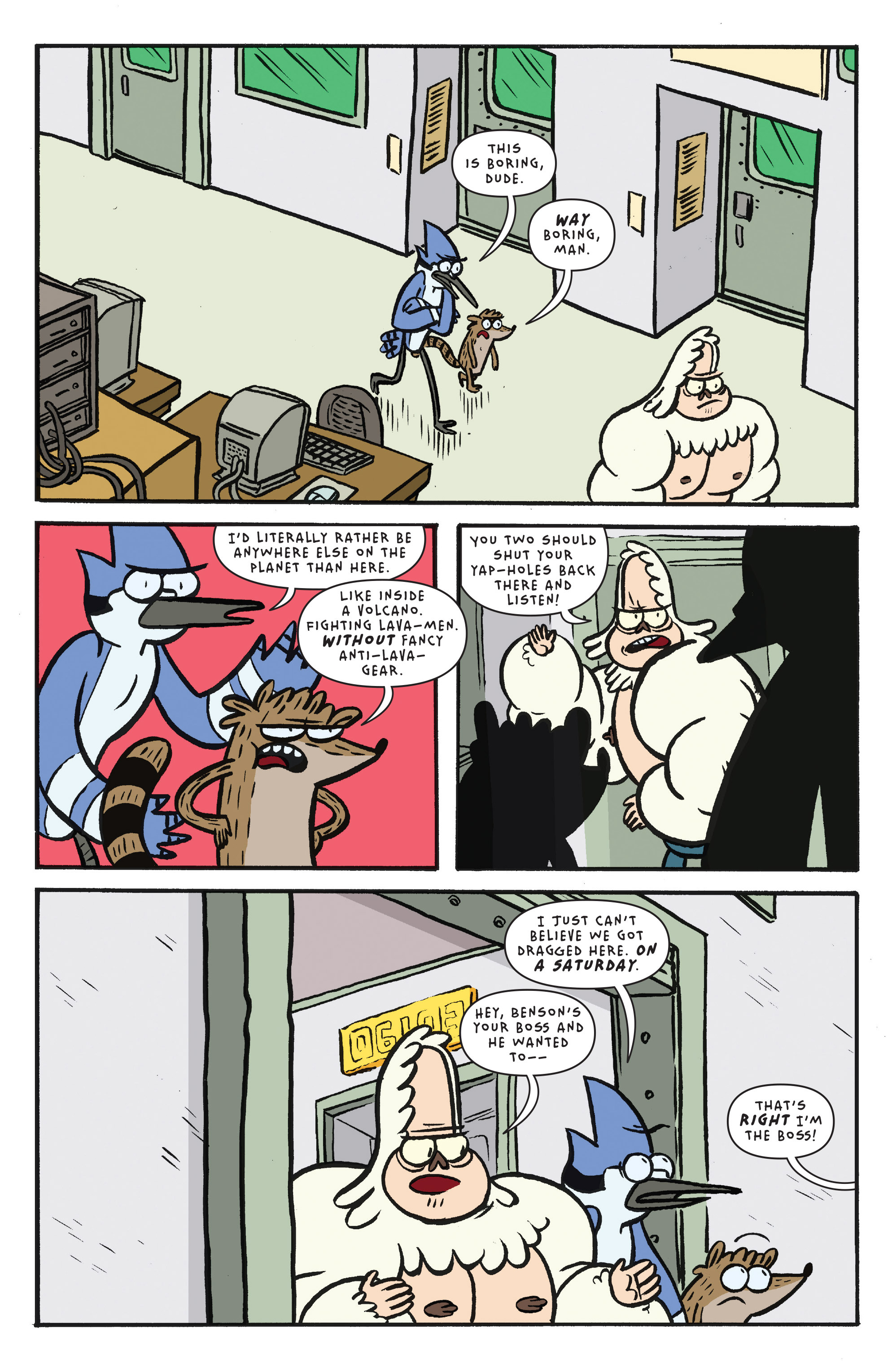 Read online Regular Show comic -  Issue #21 - 3