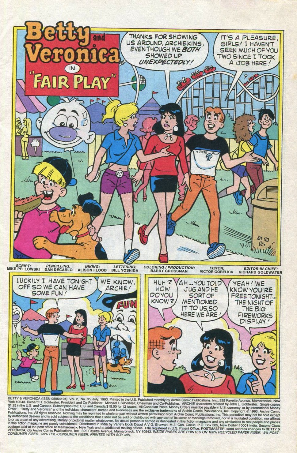 Read online Betty and Veronica (1987) comic -  Issue #65 - 3