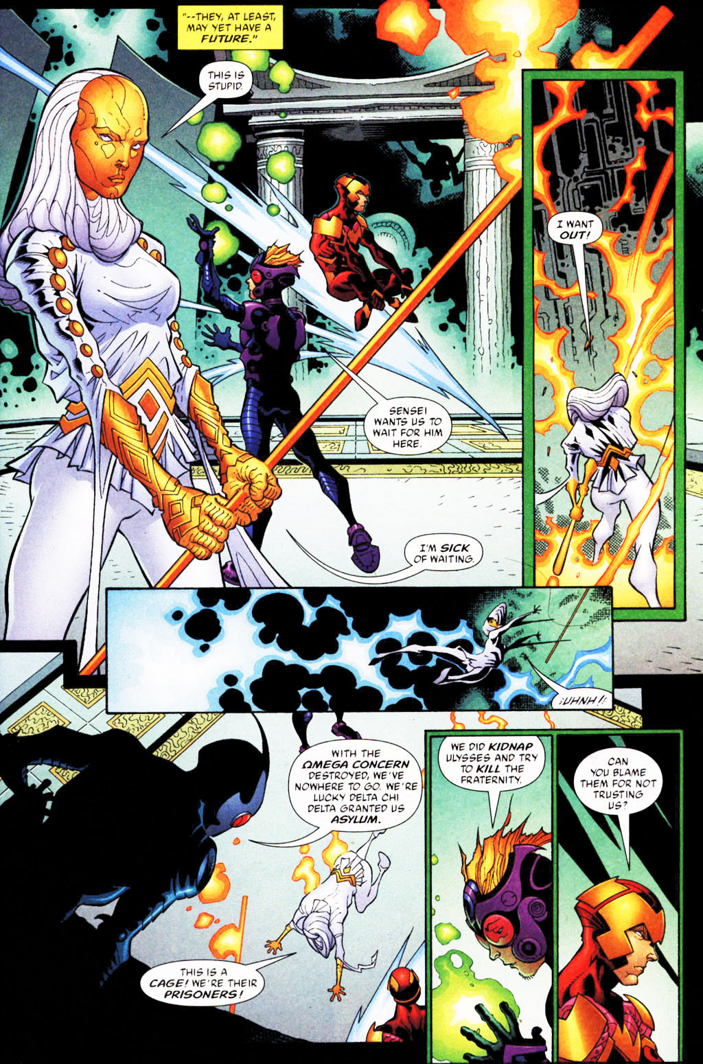 Read online The Human Race comic -  Issue #5 - 4