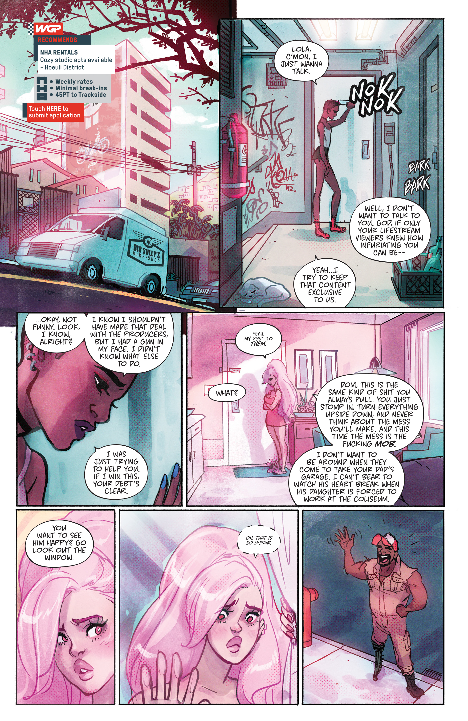 Read online Motor Crush comic -  Issue #3 - 8