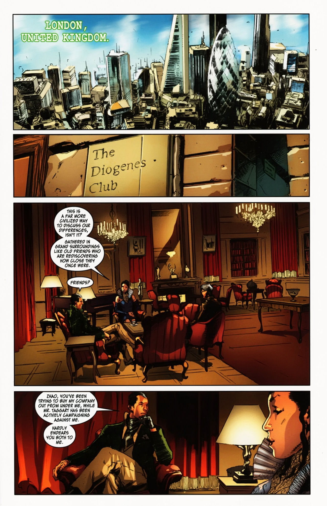 Read online Deus Ex comic -  Issue #5 - 15