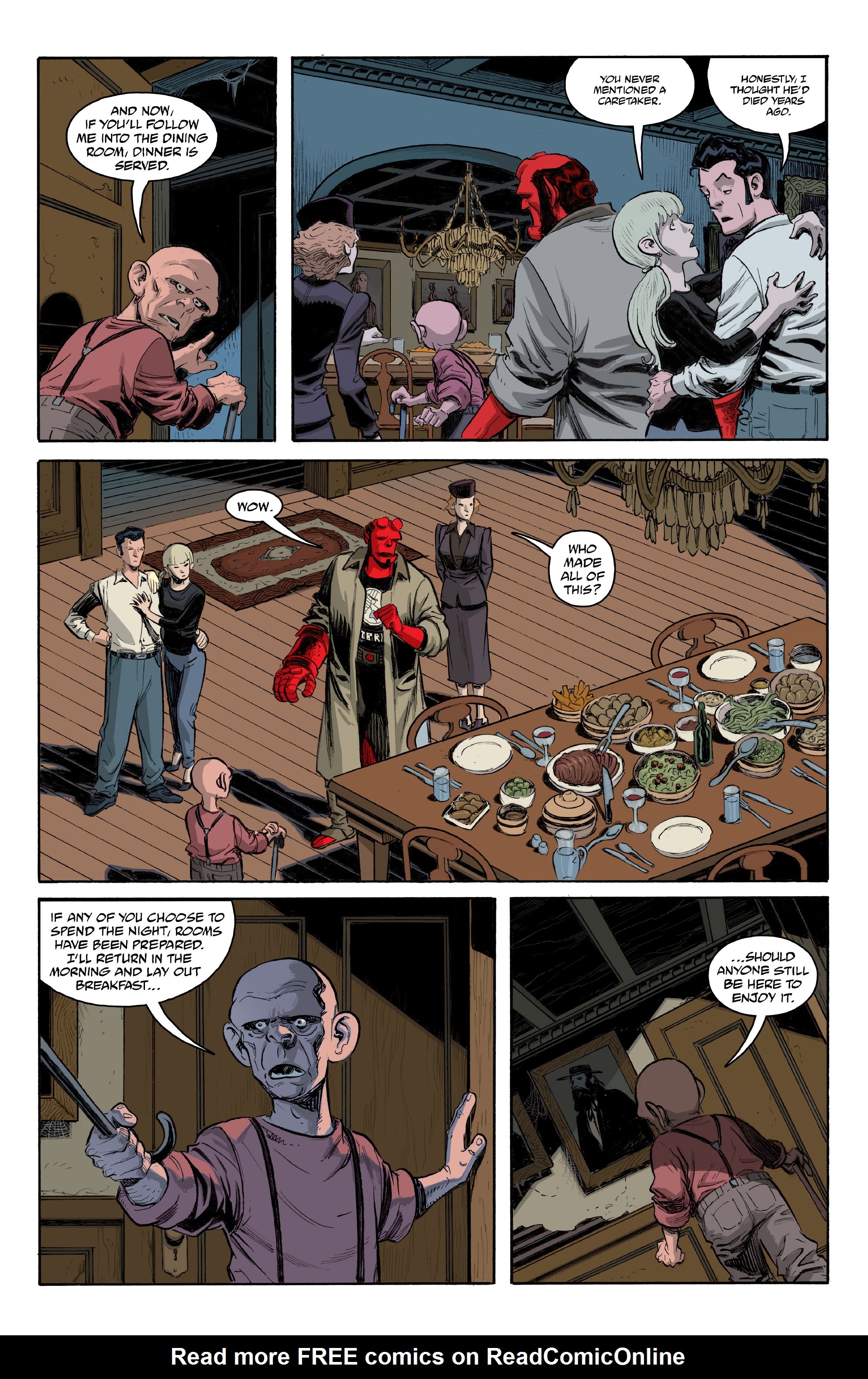 Read online Hellboy and the B.P.R.D.: The Secret of Chesbro House comic -  Issue #1 - 14