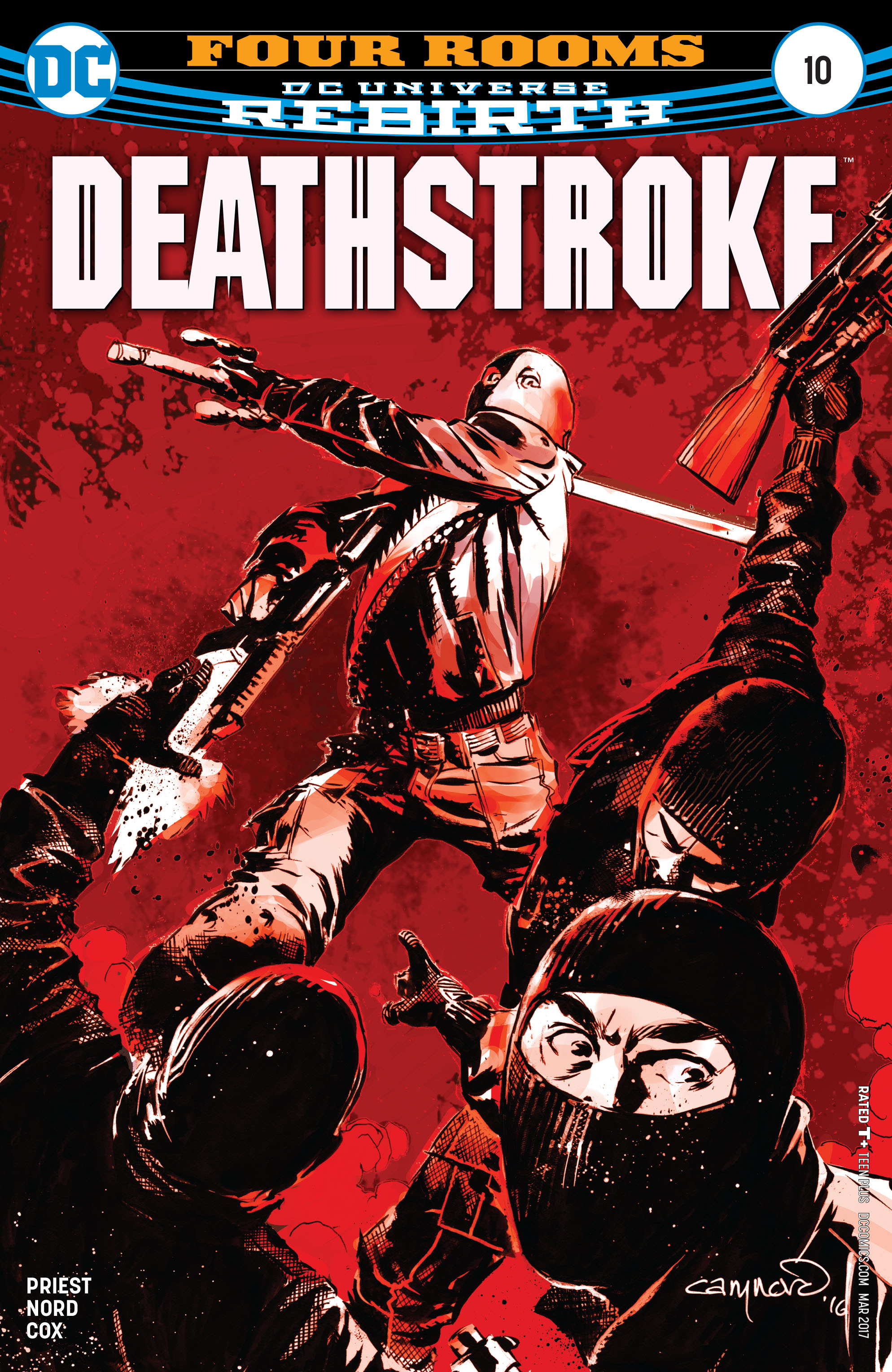 Read online Deathstroke (2016) comic -  Issue #10 - 1