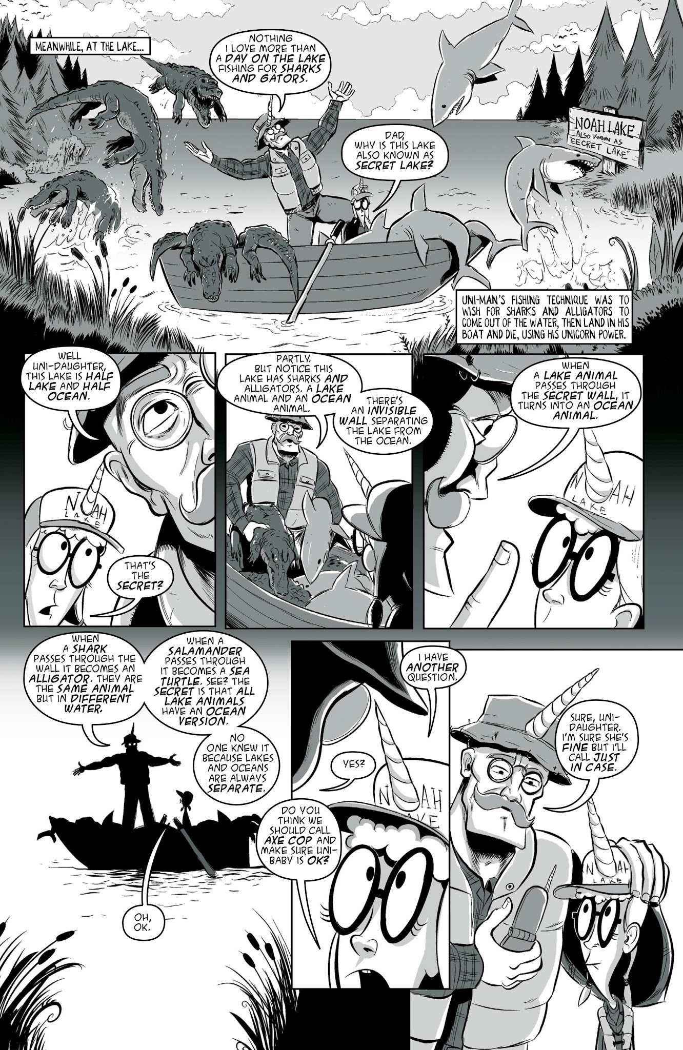 Read online Axe Cop comic -  Issue # TPB 3 - 103