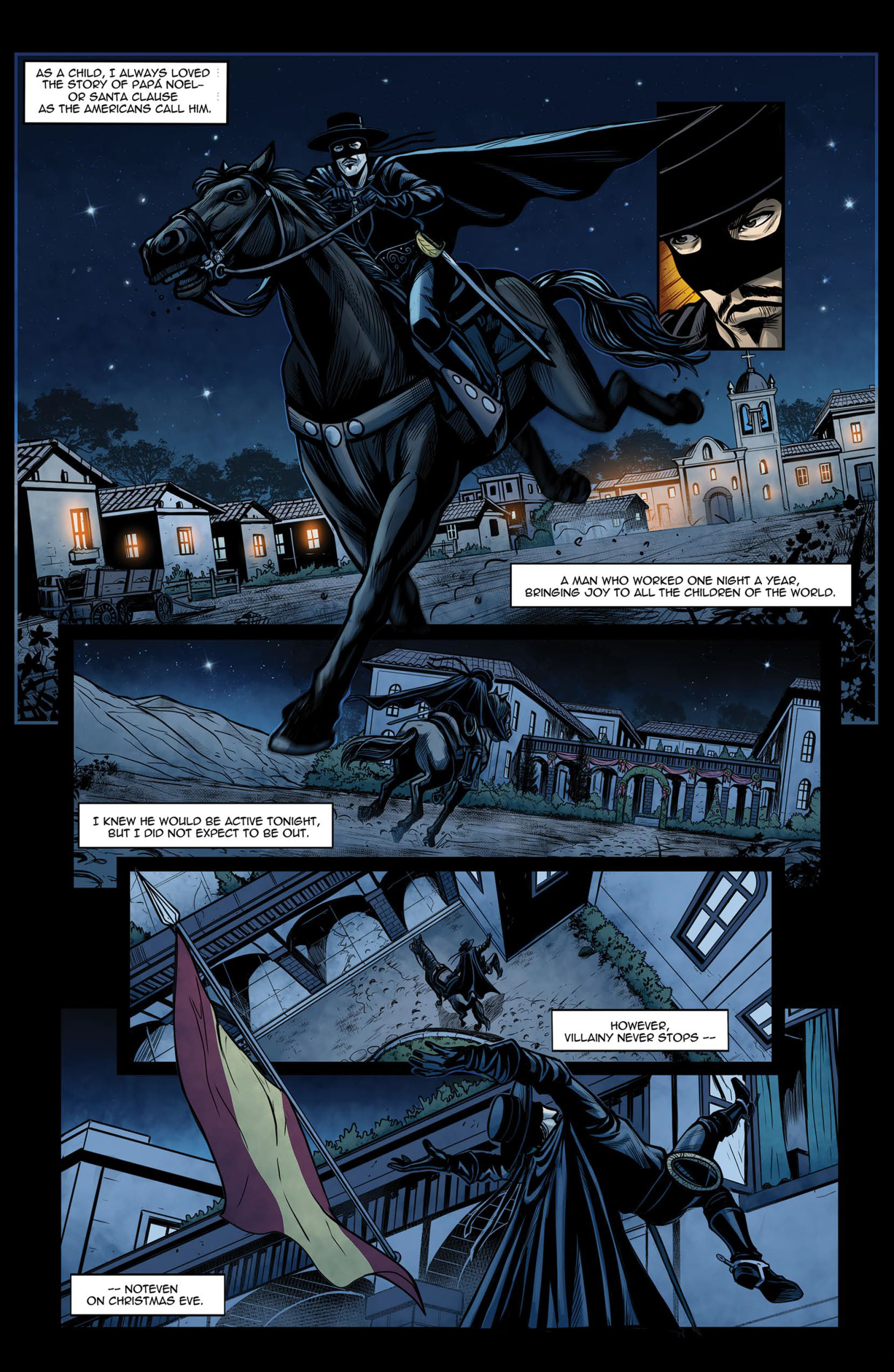 Read online Zorro Feliz Navidad comic -  Issue # Full - 3