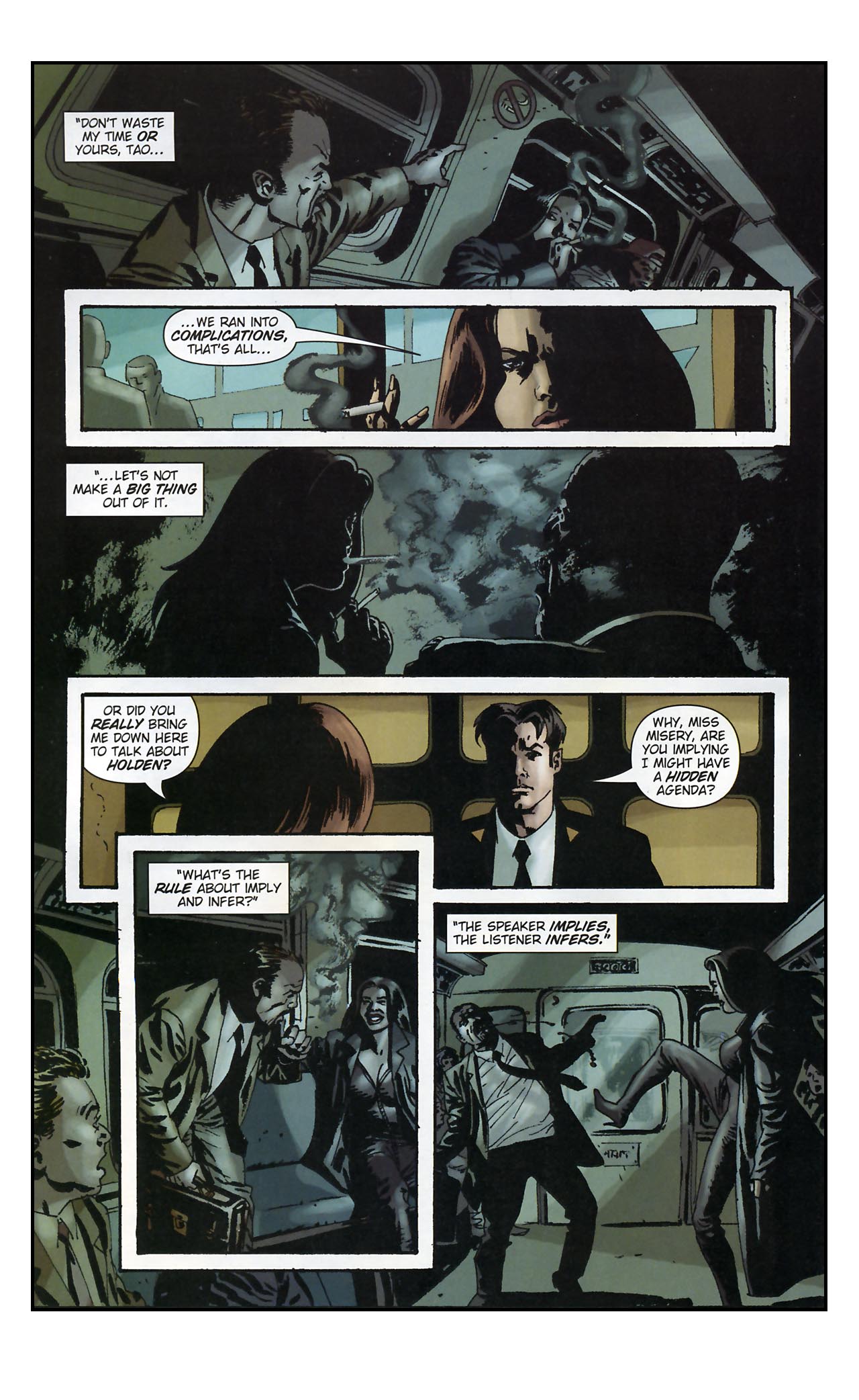 Read online Sleeper: Season Two comic -  Issue #8 - 3