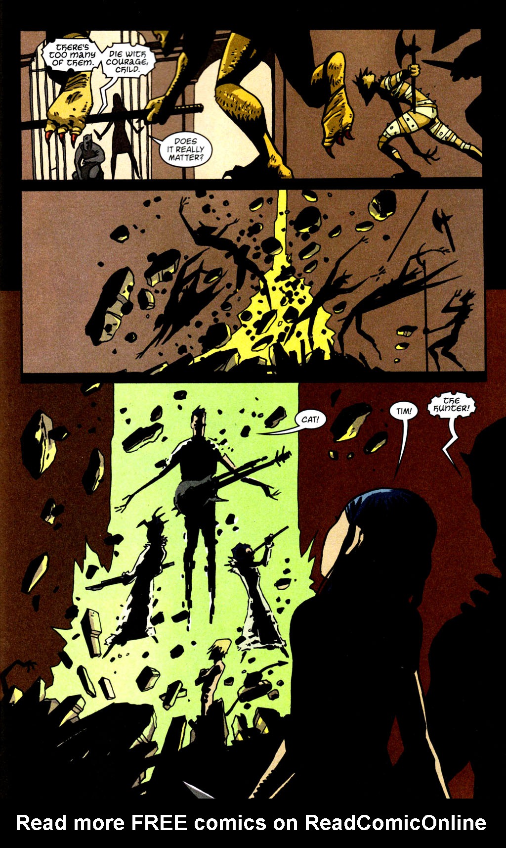 Read online Books of Magick: Life During Wartime comic -  Issue #8 - 20