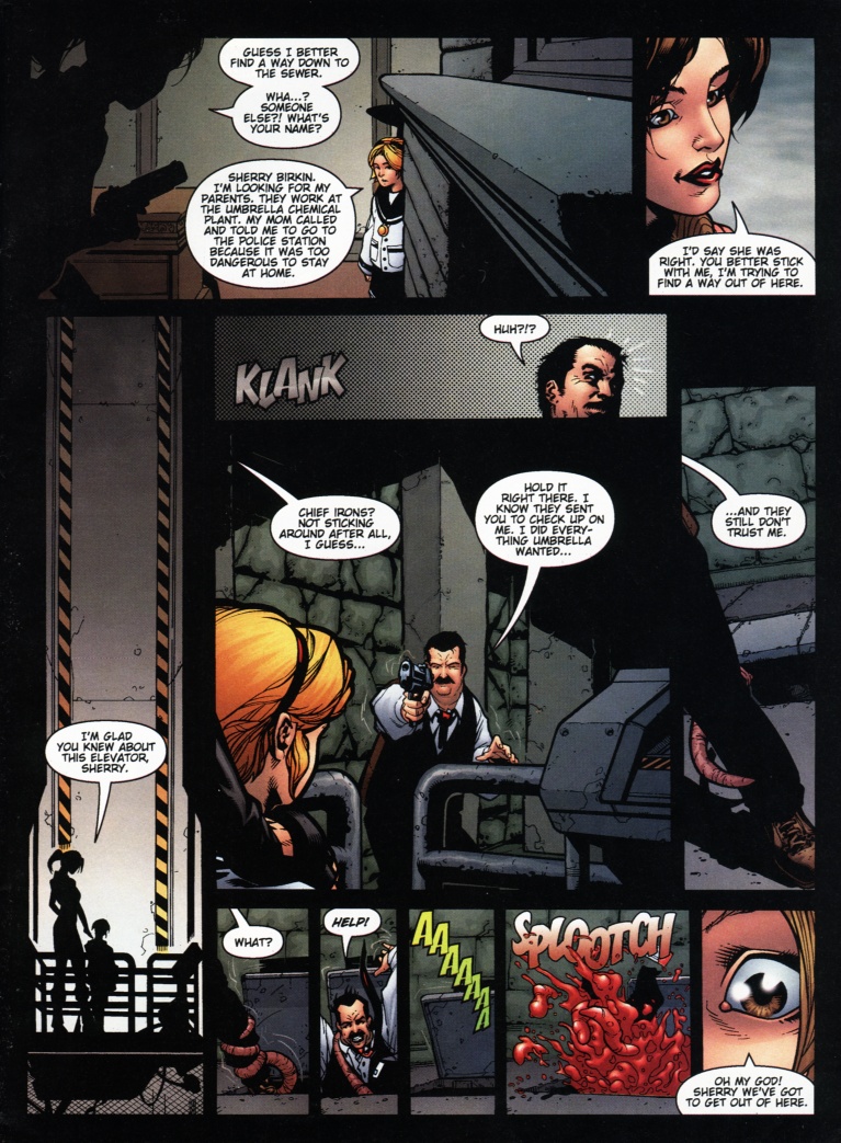 Read online Resident Evil (1998) comic -  Issue #2 - 13