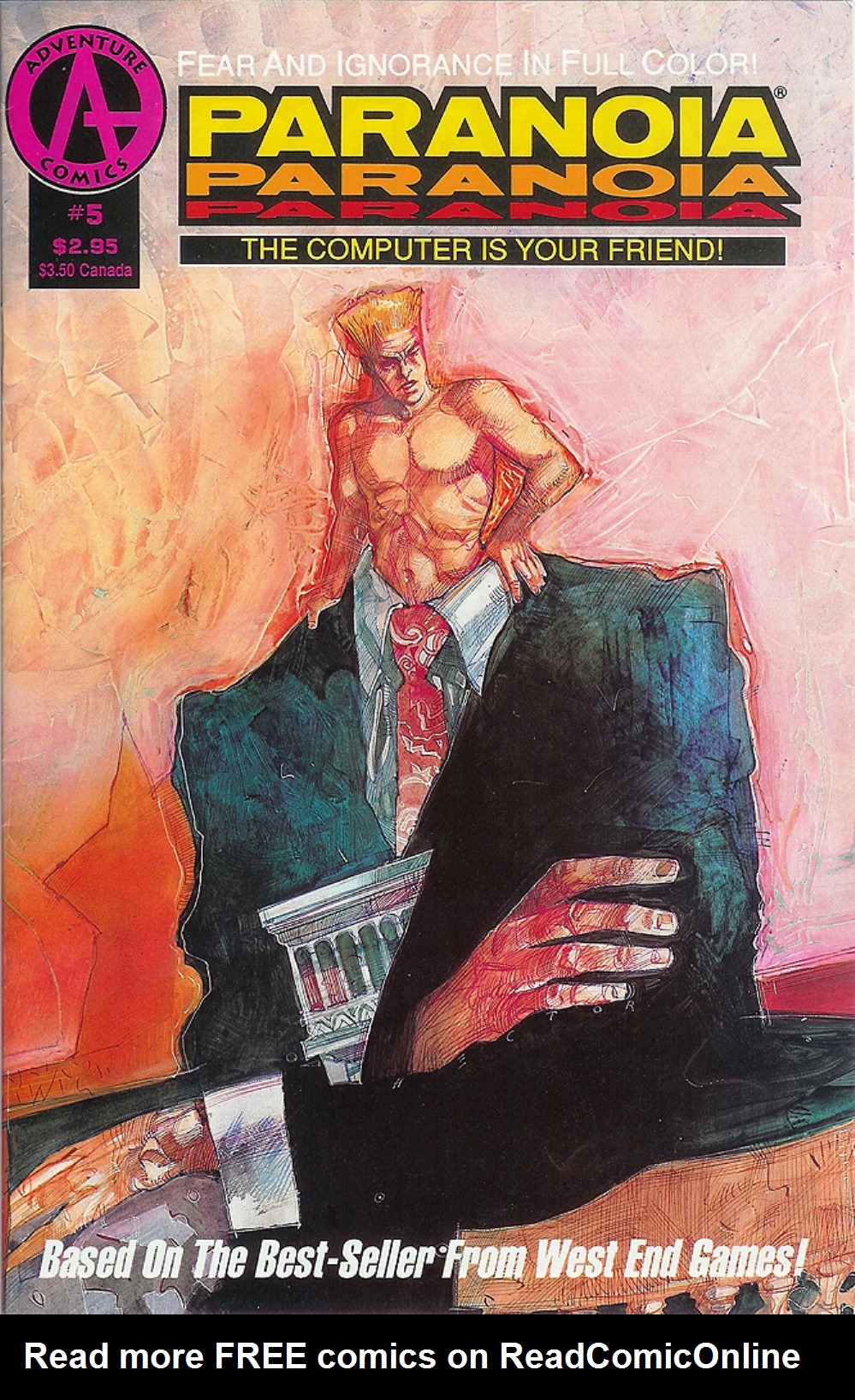 Read online Paranoia comic -  Issue #5 - 1