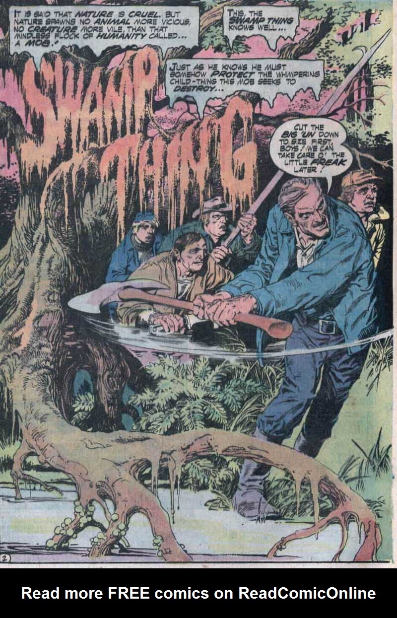 Read online Swamp Thing (1972) comic -  Issue #14 - 3