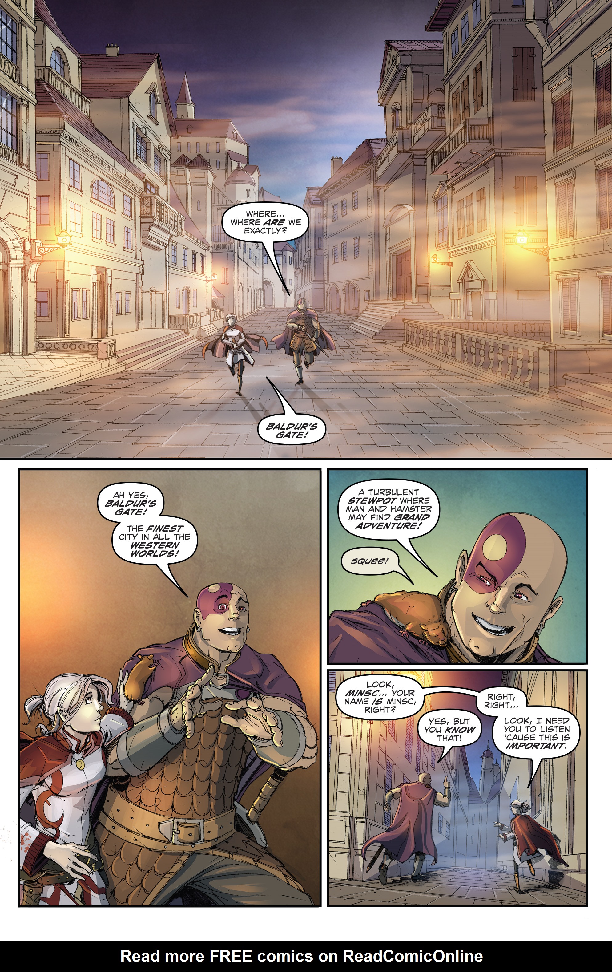 Read online Dungeons And Dragons: Baldur’s Gate 100-Pager comic -  Issue # TPB - 20