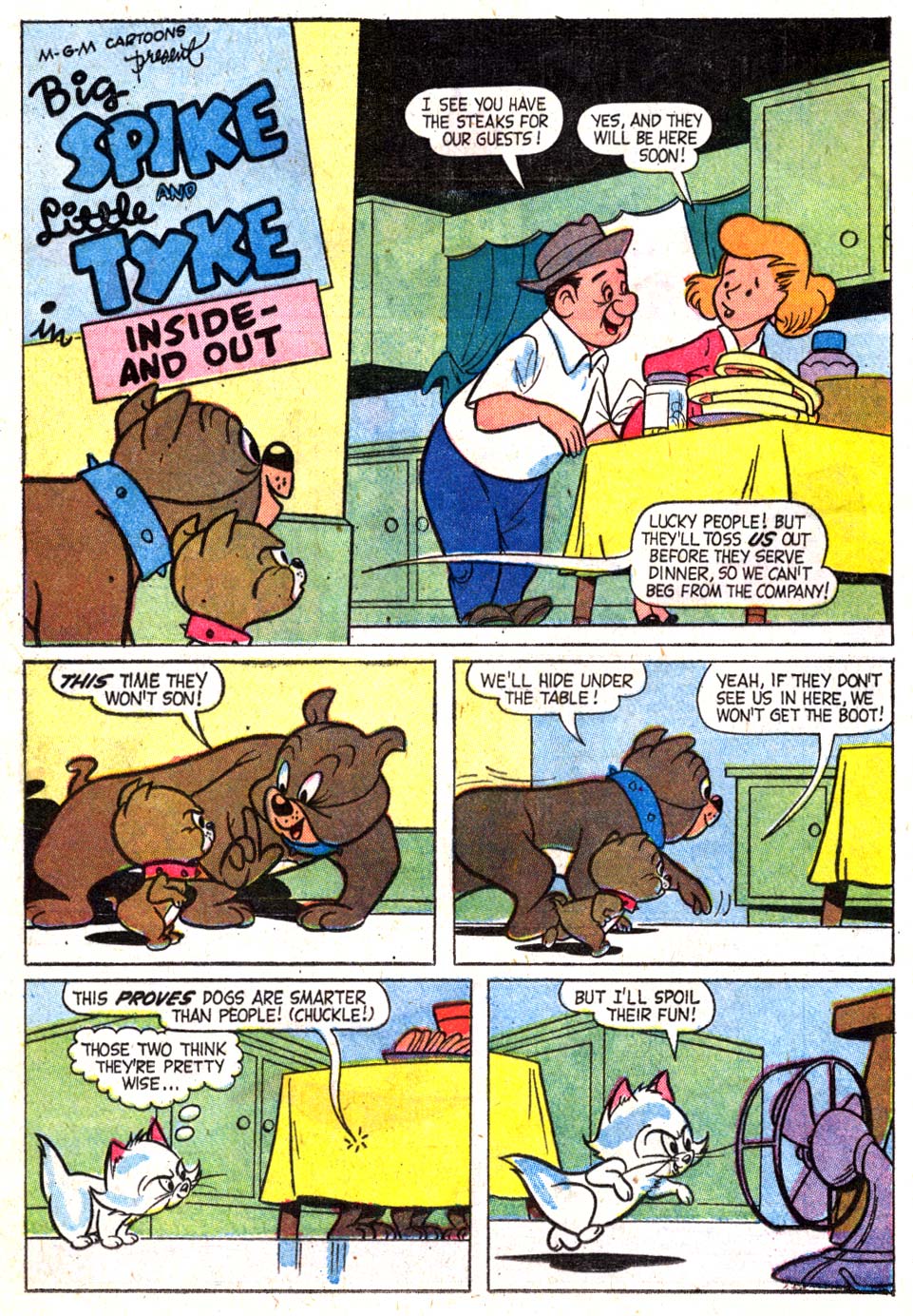 Read online M.G.M's The Mouse Musketeers comic -  Issue #15 - 16