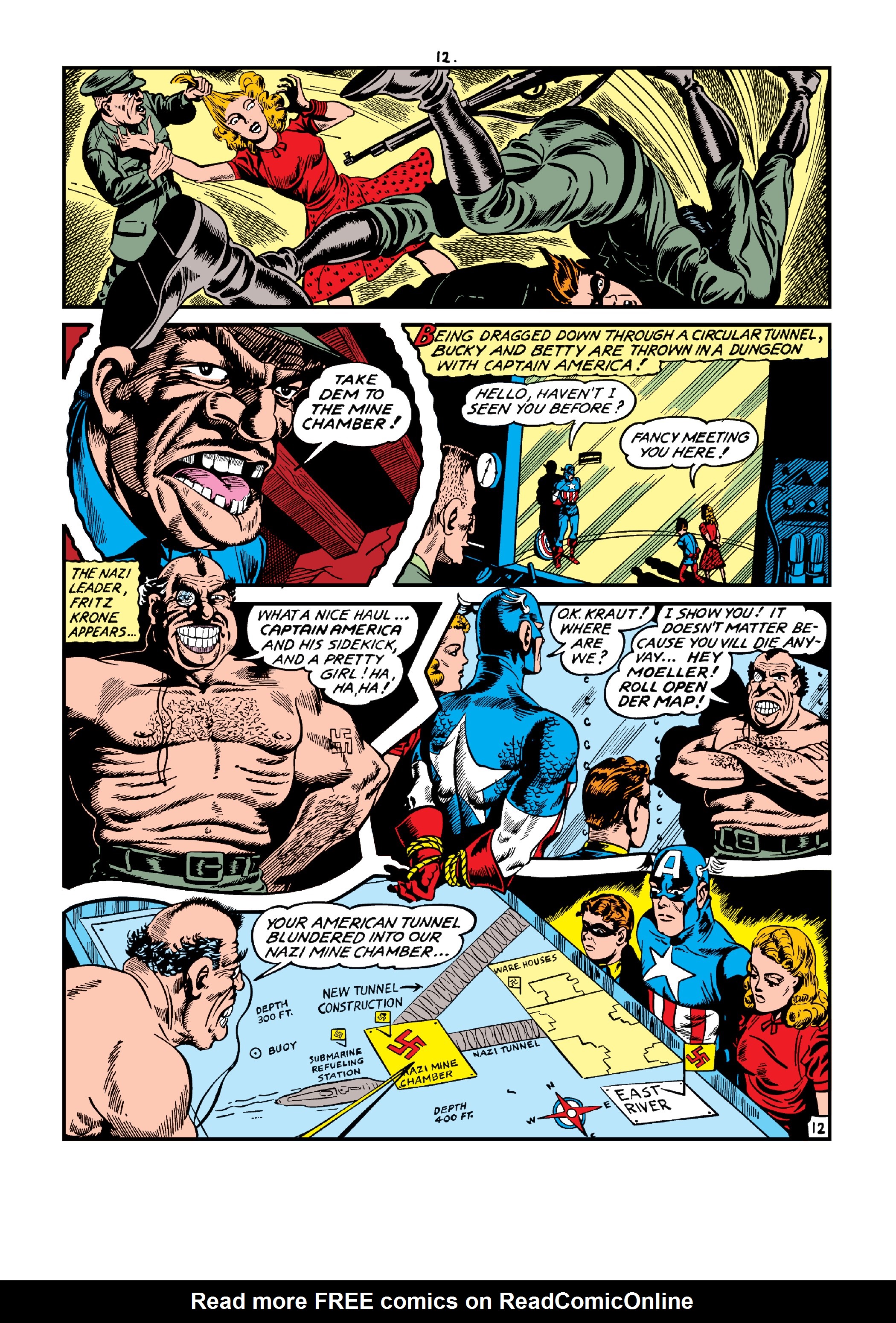 Read online Marvel Masterworks: Golden Age Captain America comic -  Issue # TPB 4 (Part 2) - 54