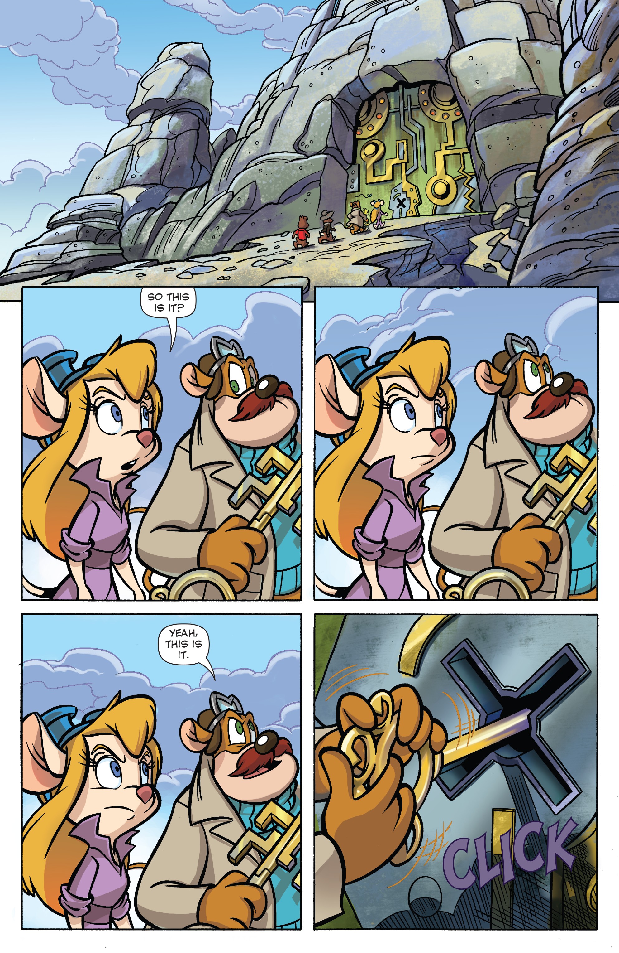 Read online Disney Afternoon Giant comic -  Issue #4 - 14