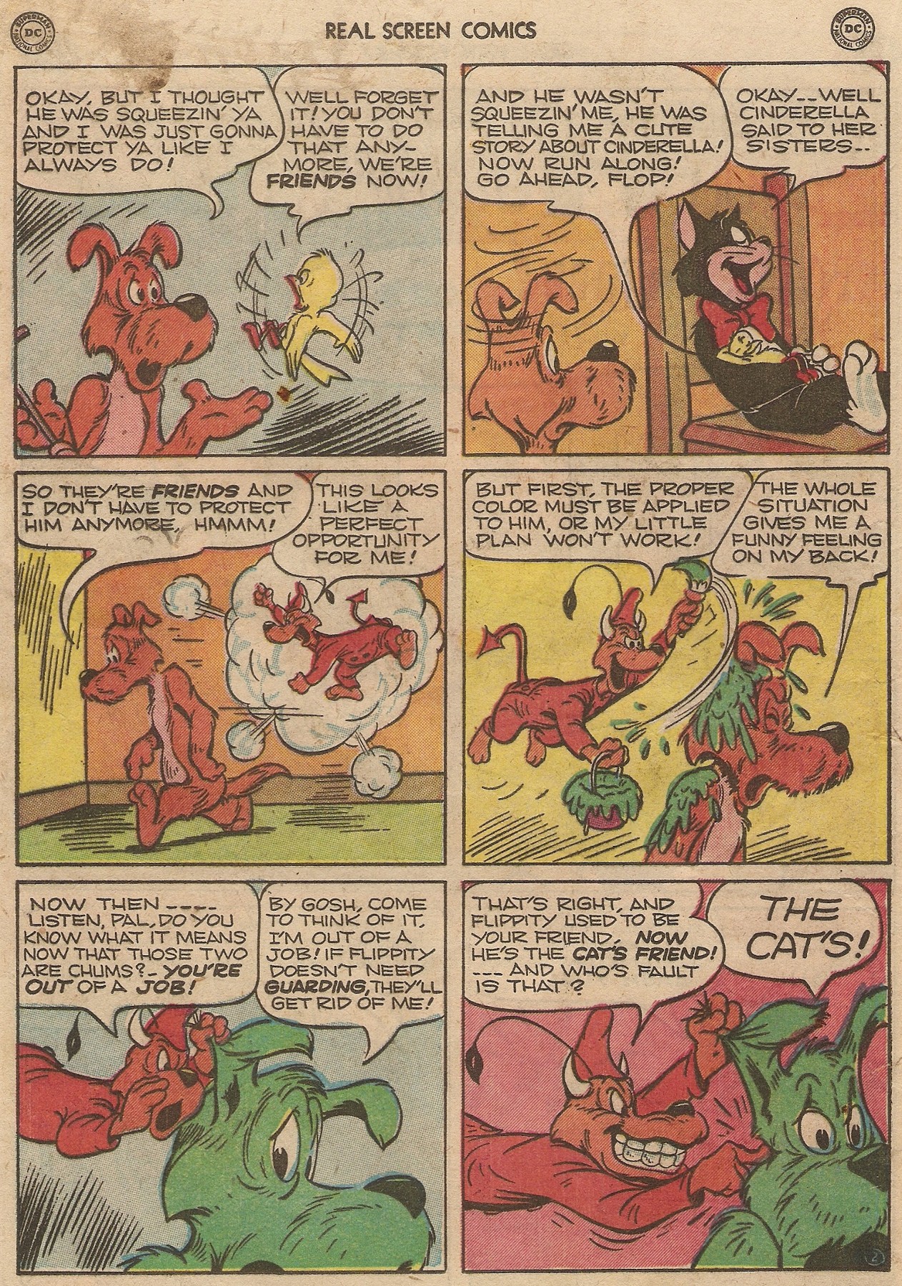 Read online Real Screen Comics comic -  Issue #28 - 28