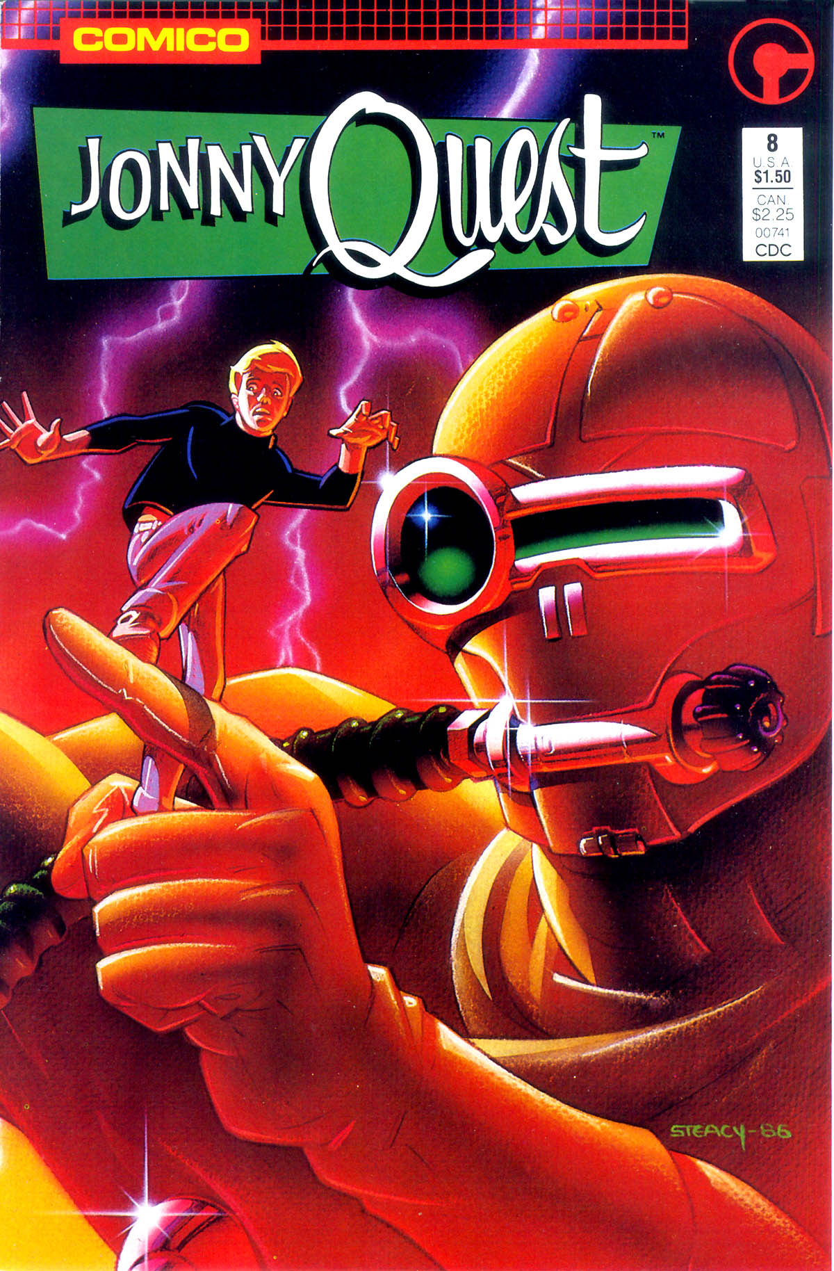 Read online Jonny Quest comic -  Issue #8 - 2