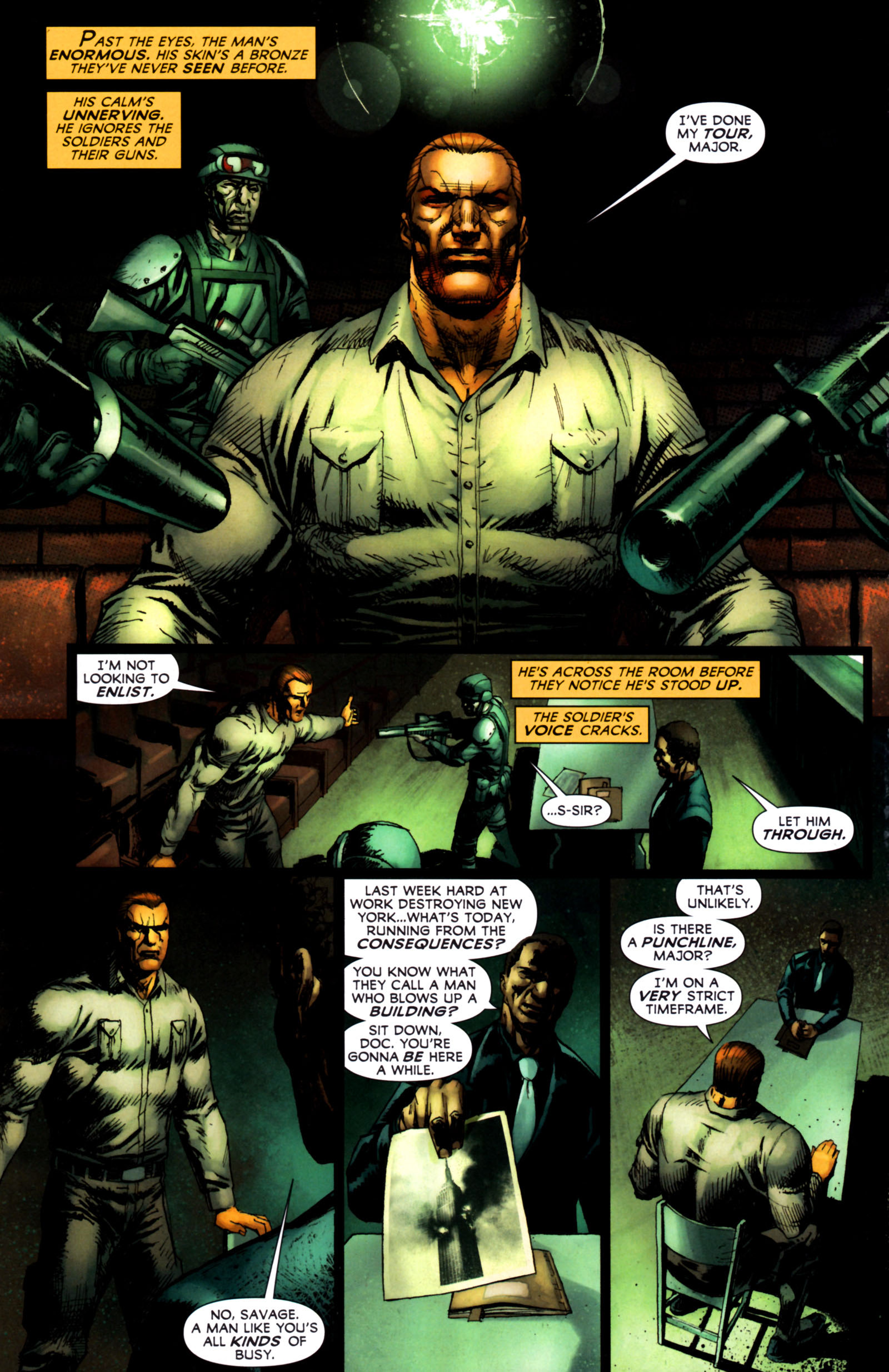 Read online Doc Savage (2010) comic -  Issue #6 - 7
