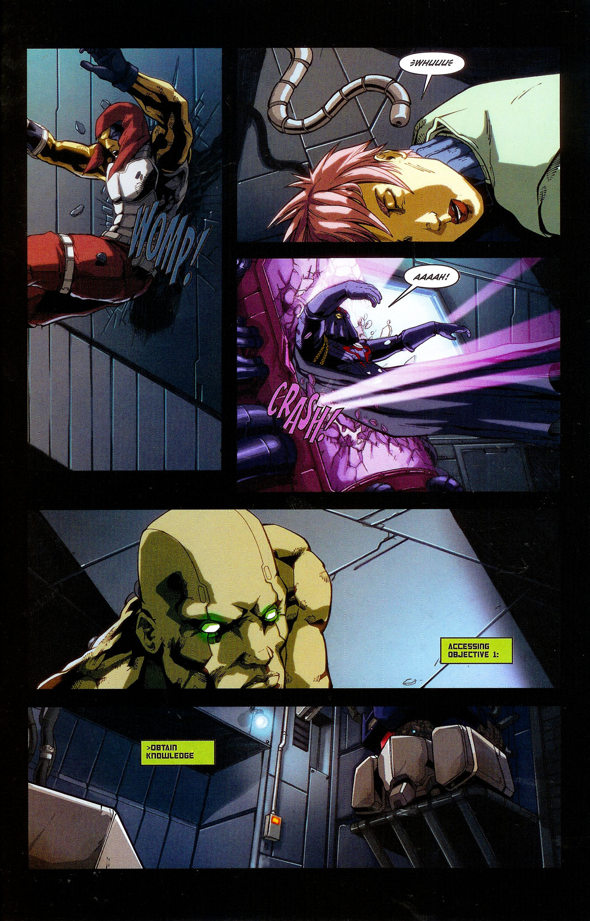 Read online G.I. Joe vs. The Transformers III: The Art of War comic -  Issue #1 - 23