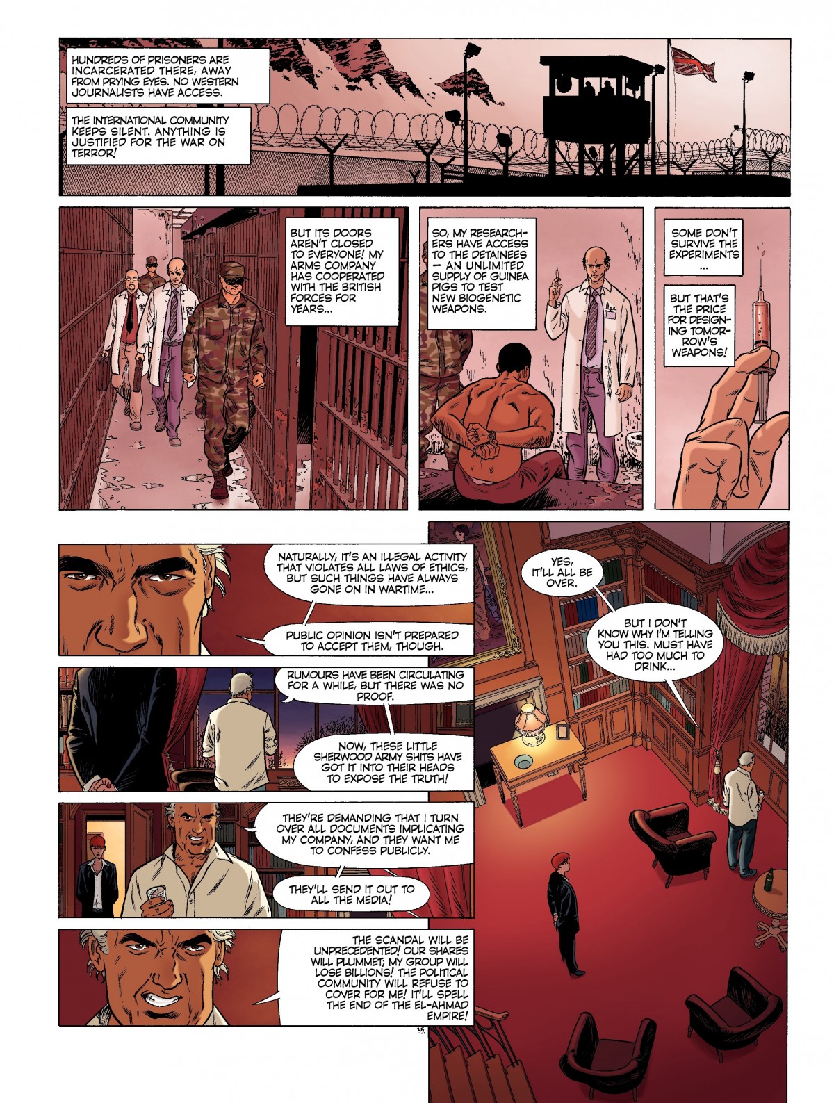 Read online Damocles comic -  Issue #2 - 37