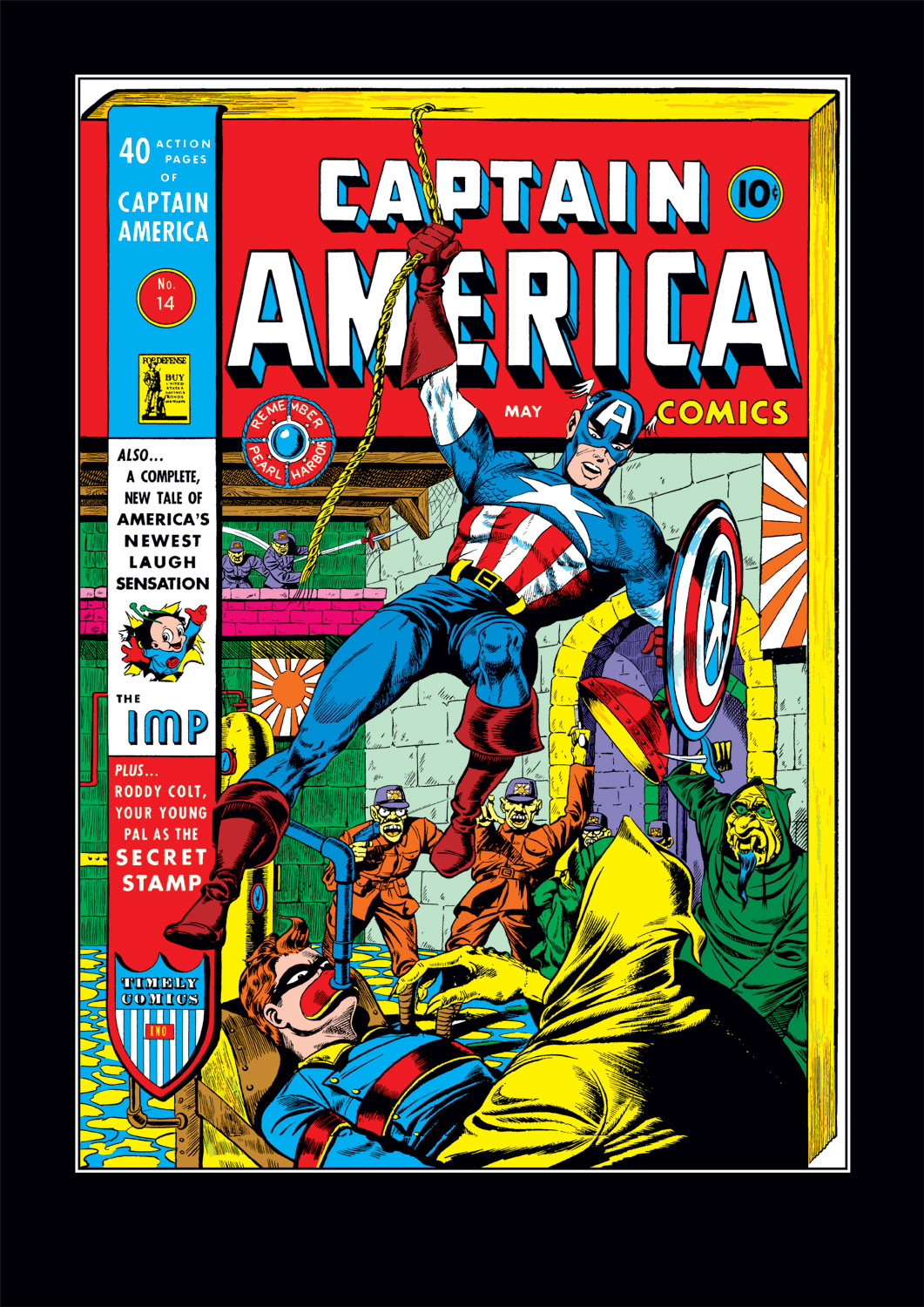 Read online Captain America Comics comic -  Issue #14 - 1