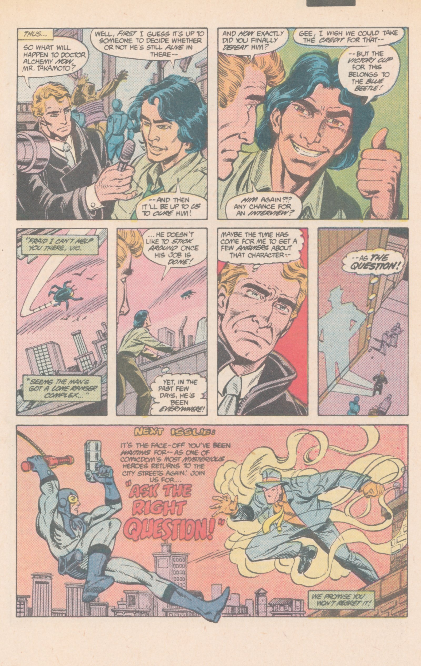 Read online Blue Beetle (1986) comic -  Issue #4 - 31