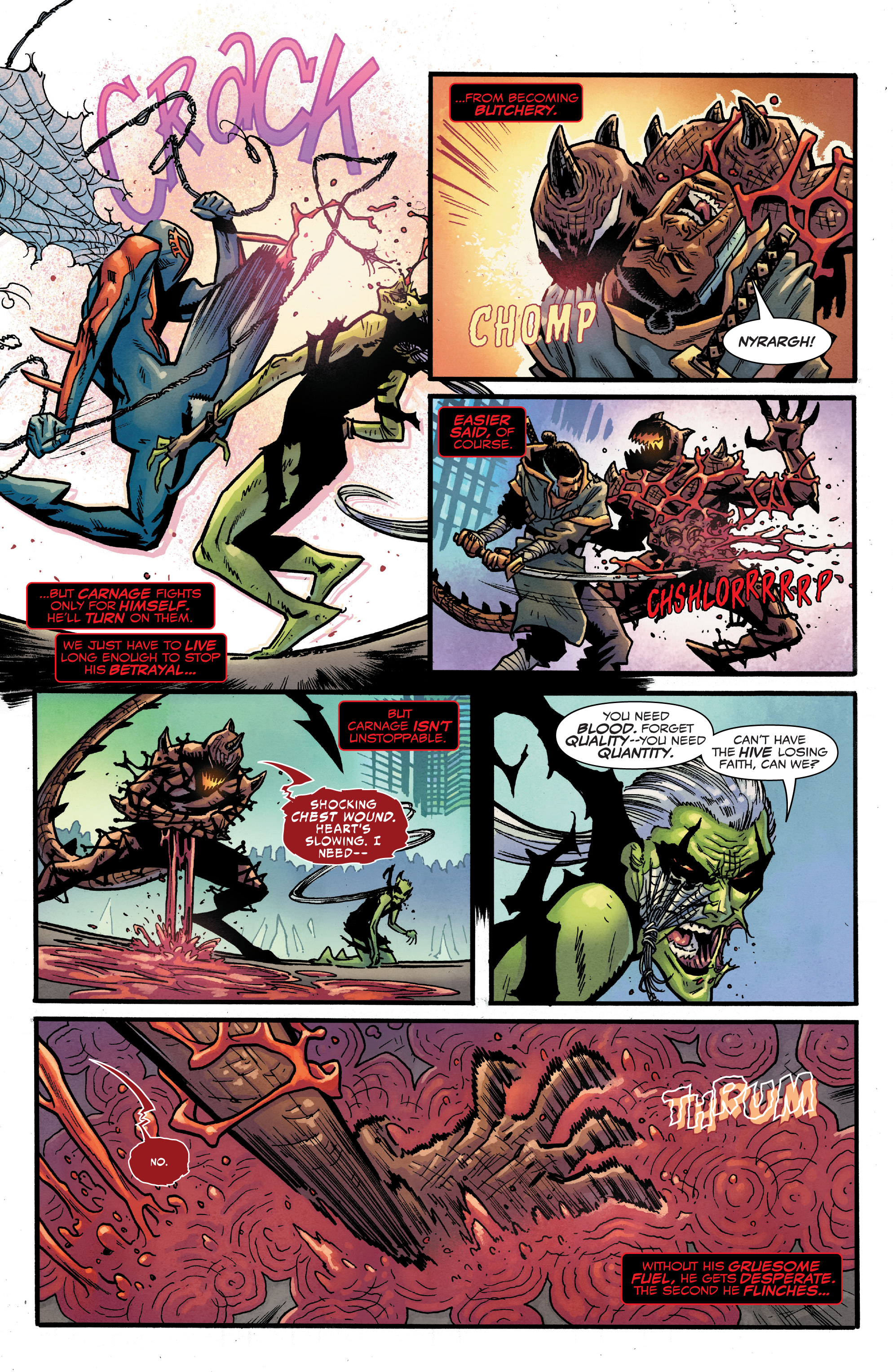 Read online Spider-Man 2099: Dark Genesis comic -  Issue #3 - 22