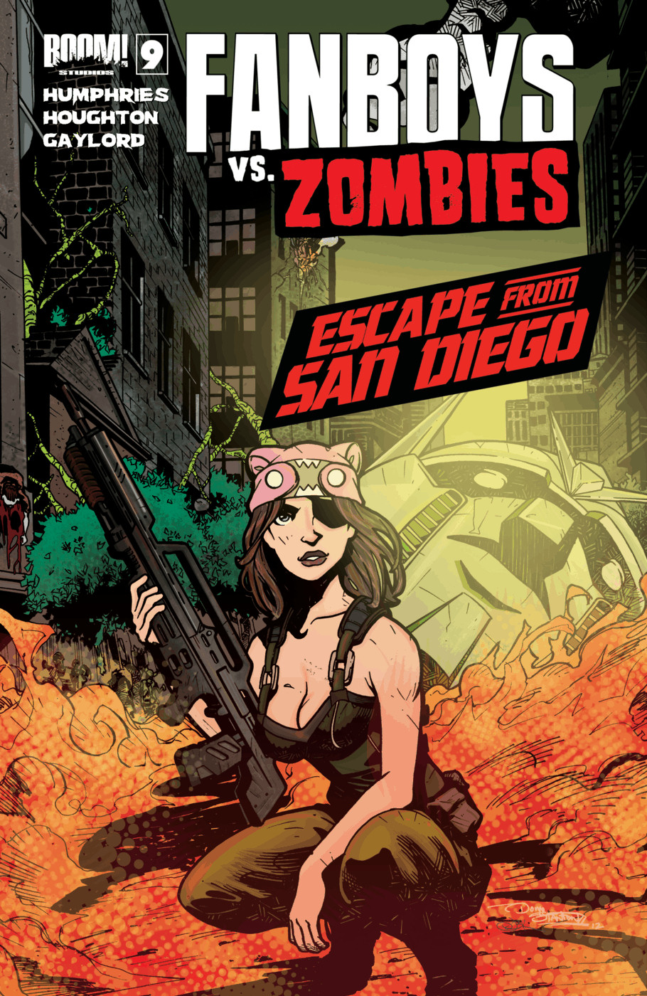Read online Fanboys vs. Zombies comic -  Issue #9 - 2