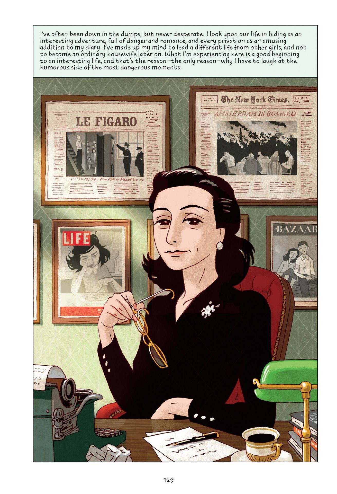 Read online Anne Frank’s Diary: The Graphic Adaptation comic -  Issue # TPB - 127