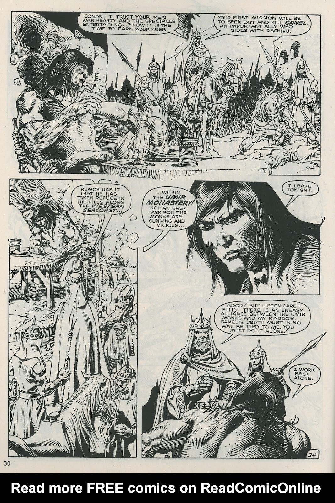 The Savage Sword Of Conan issue 121 - Page 30