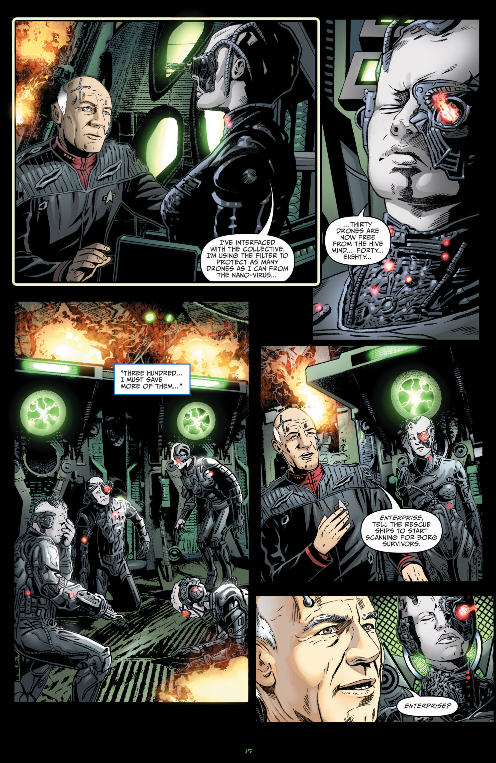 Read online Star Trek: The Next Generation - Hive comic -  Issue #4 - 18