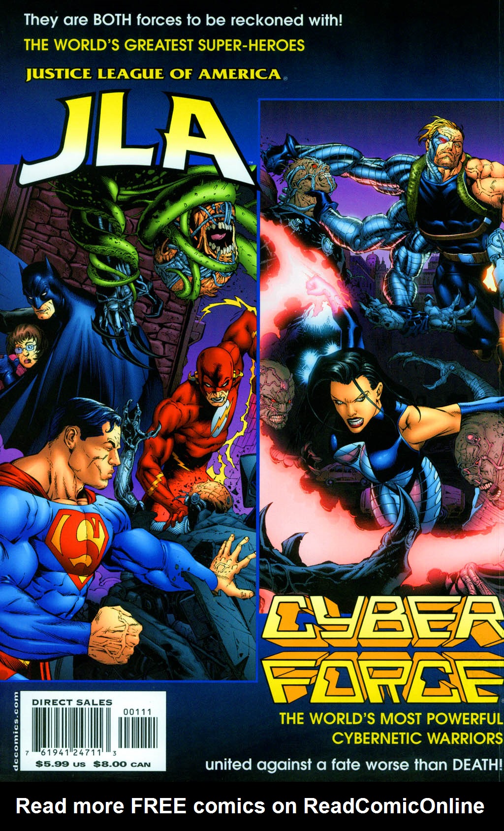 Read online JLA/Cyberforce comic -  Issue # Full - 49
