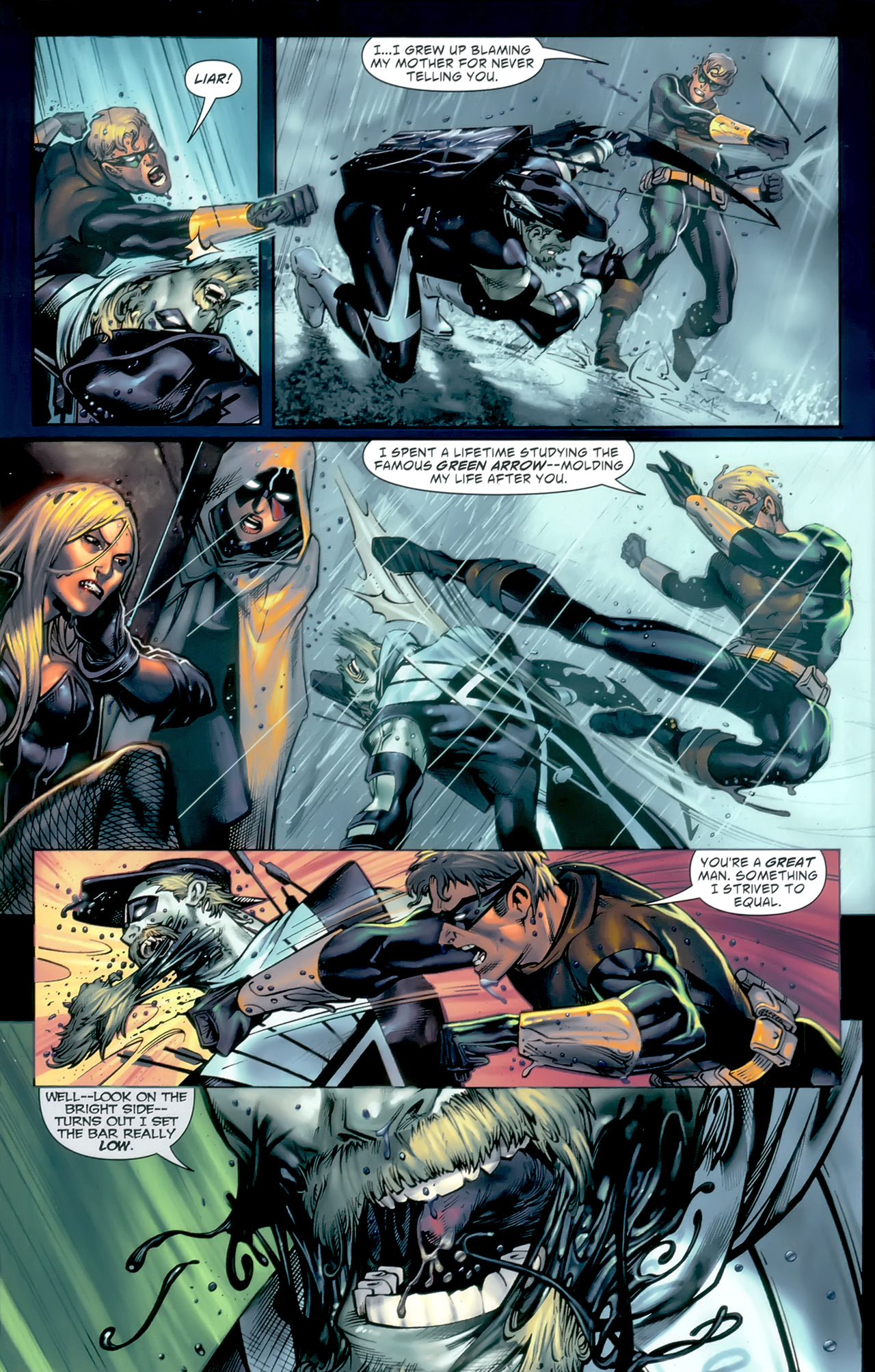 Read online Green Arrow/Black Canary comic -  Issue #30 - 17