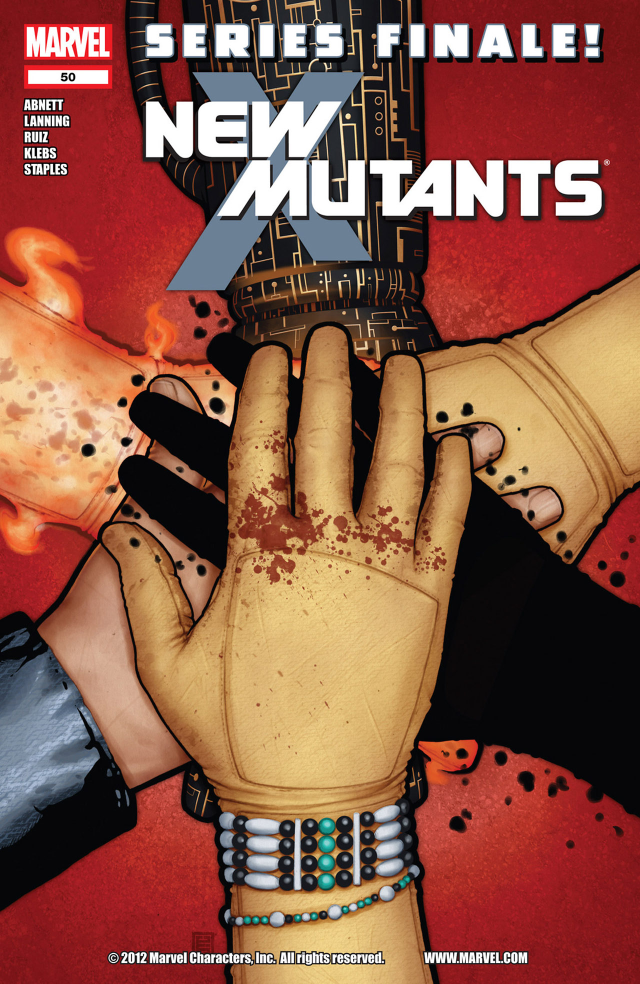 Read online New Mutants (2009) comic -  Issue #50 - 1
