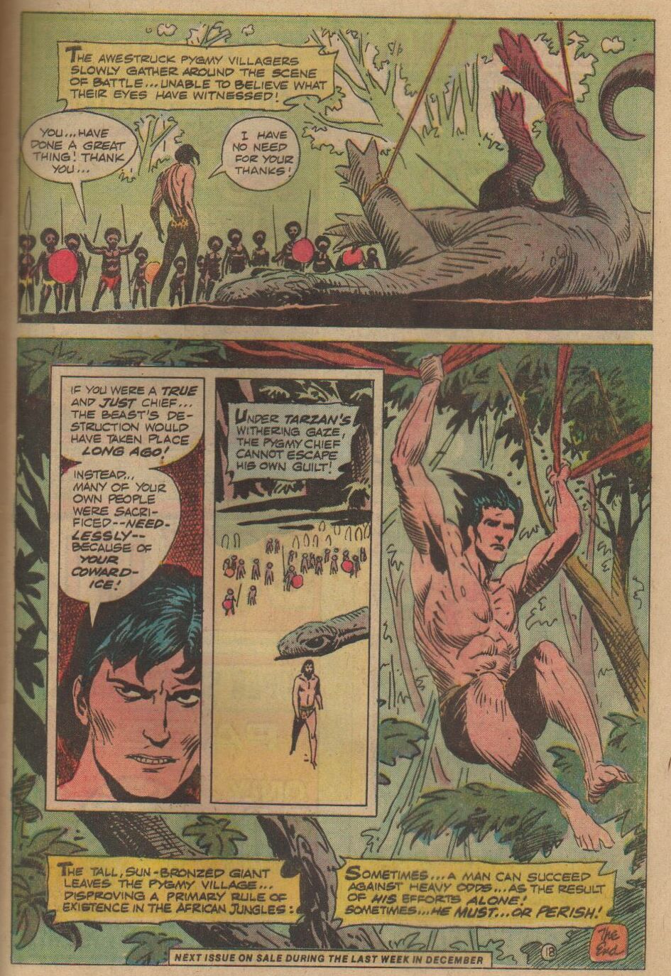 Read online Tarzan (1972) comic -  Issue #228 - 19