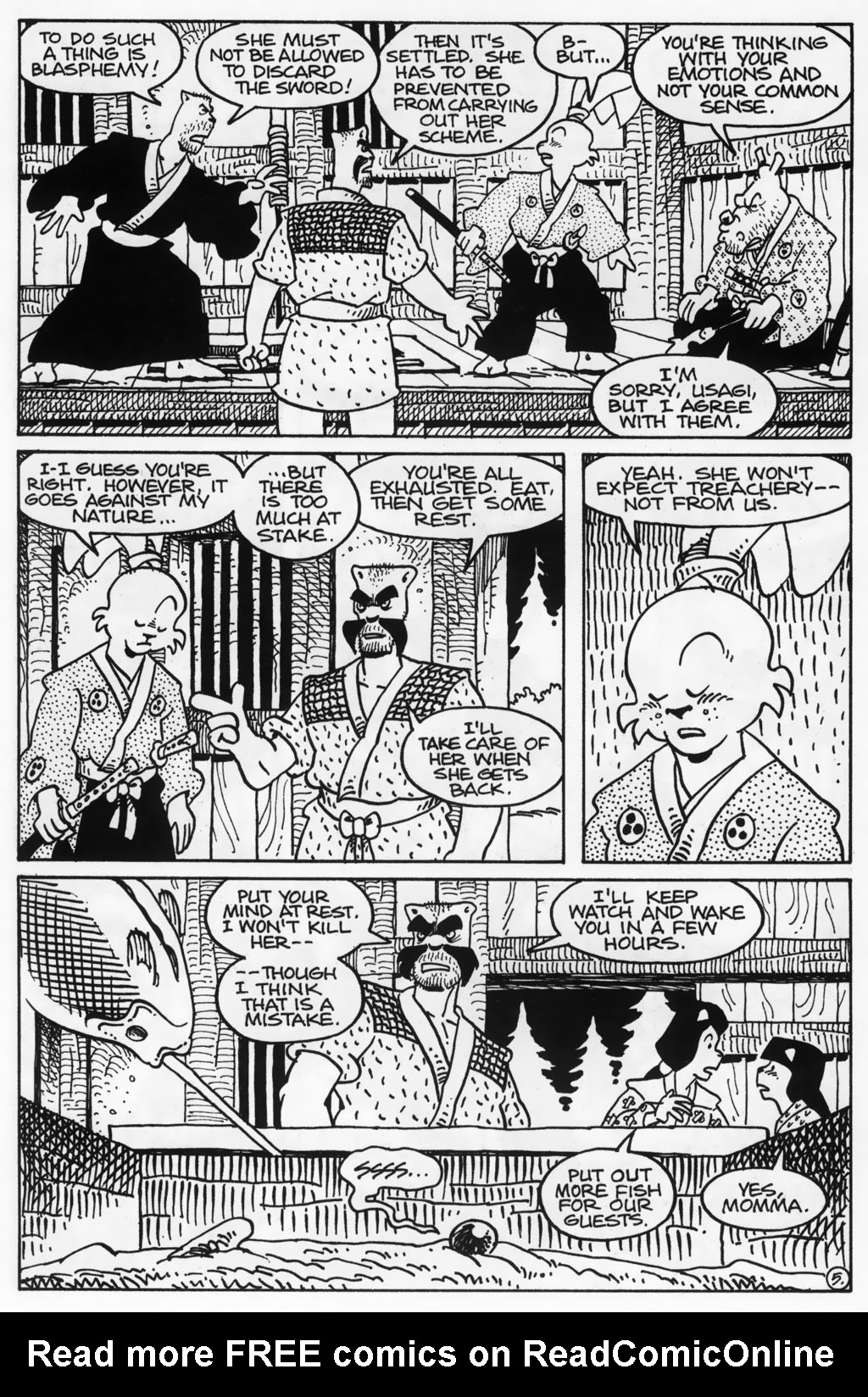 Read online Usagi Yojimbo (1996) comic -  Issue #43 - 7