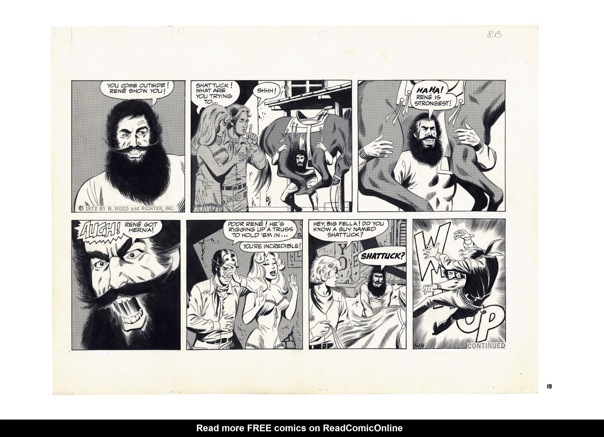 Read online Wallace Wood Presents Shattuck comic -  Issue # TPB - 19